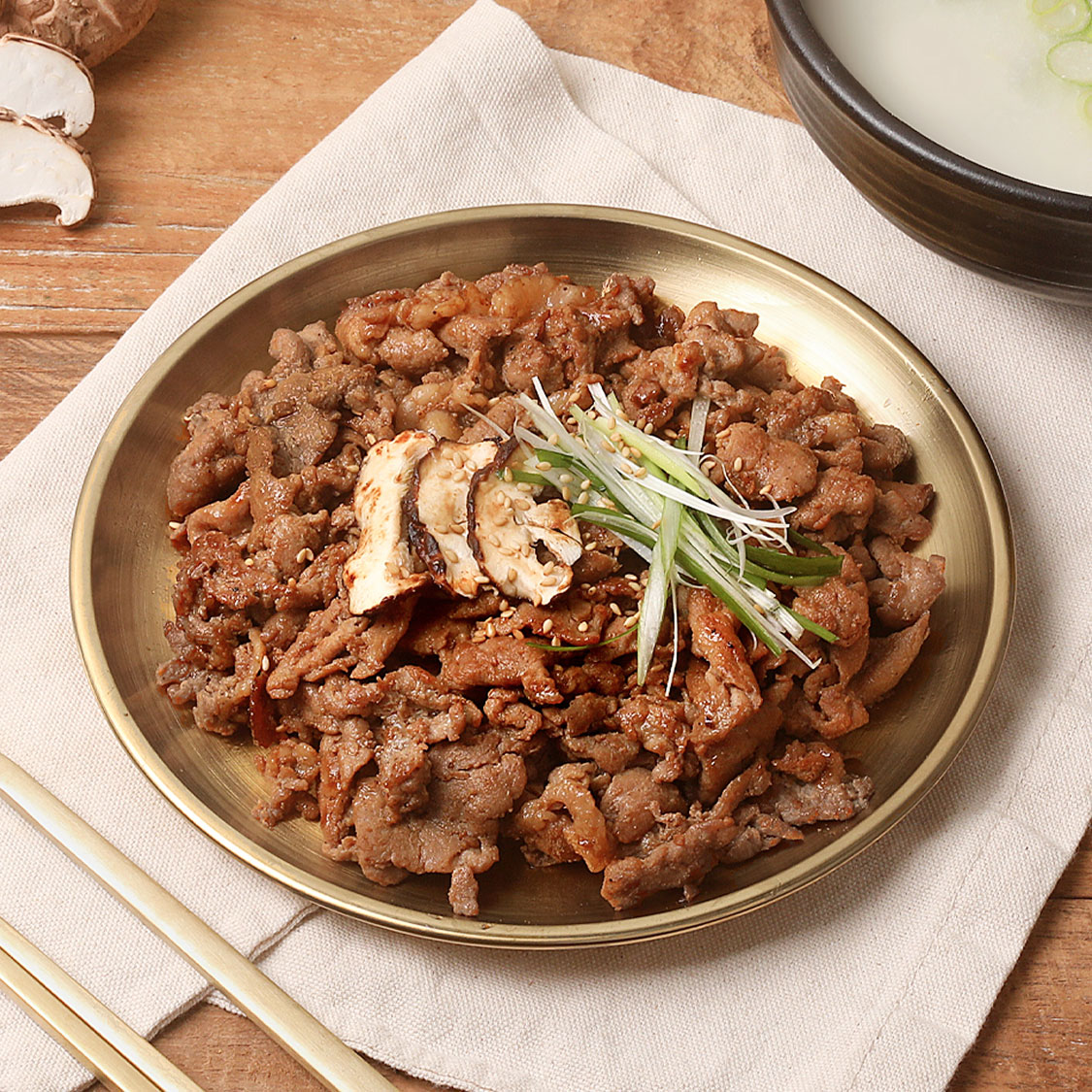 한돈 양념불고기 3팩(1.5kg) + 한우사골곰탕 2팩 세트(1kg)