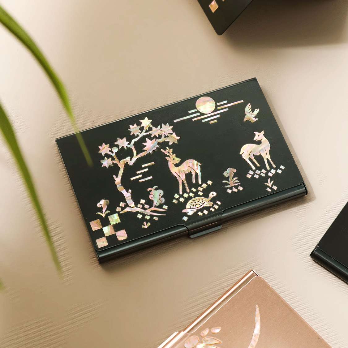 국가무형문화재 나전칠기 칼라 명함집 (5종)