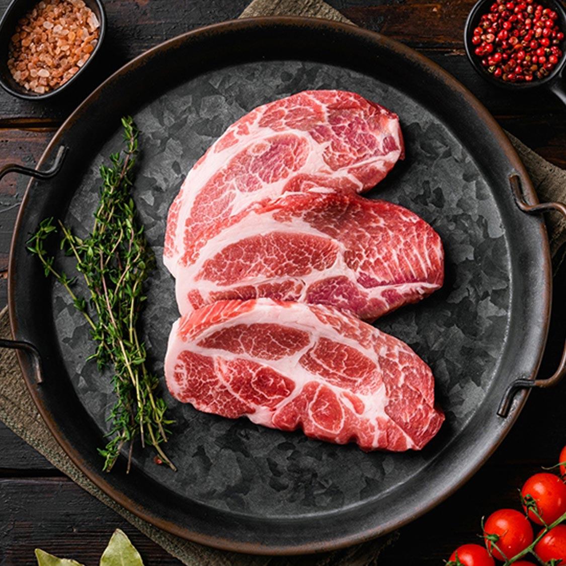 통영 명품 한돈 선물세트 (삼겹 500g+목심 500g)