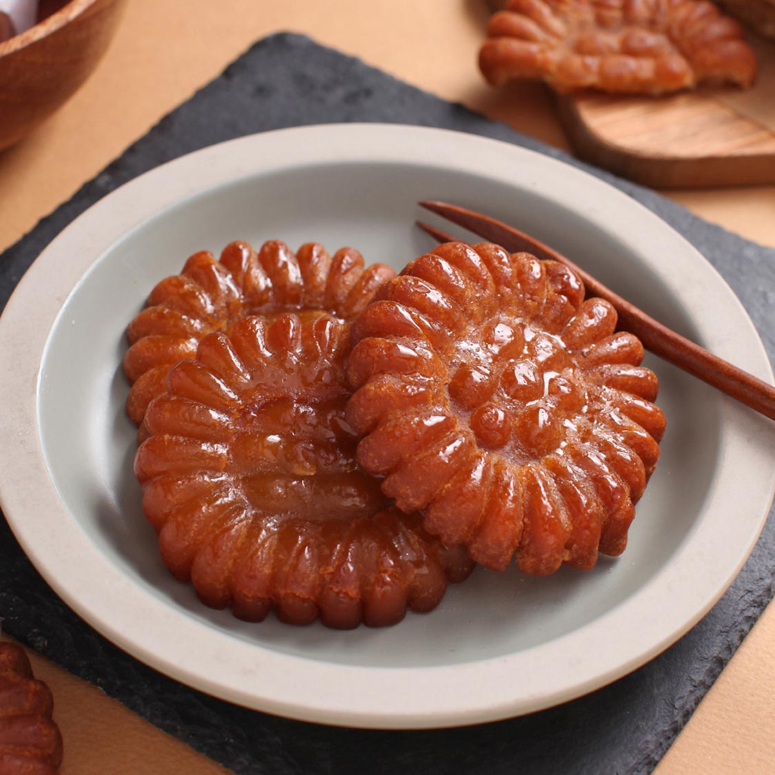 아카시아벌꿀 호박찹쌀 약과+고구마 약과 (1kg+1kg)