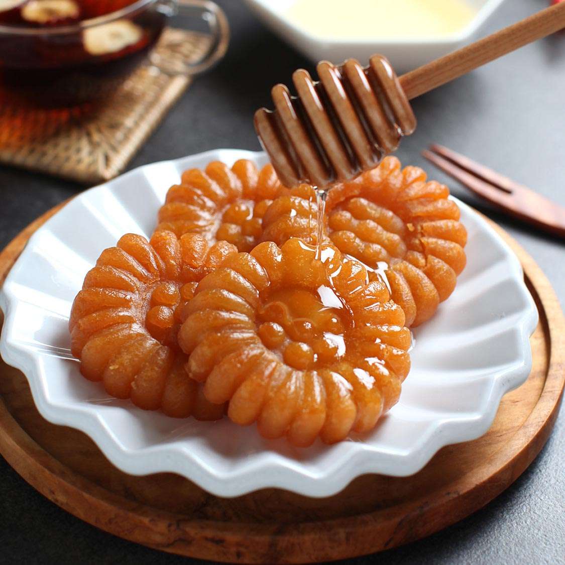 아카시아벌꿀 호박찹쌀 약과+고구마 약과 (1kg+1kg)