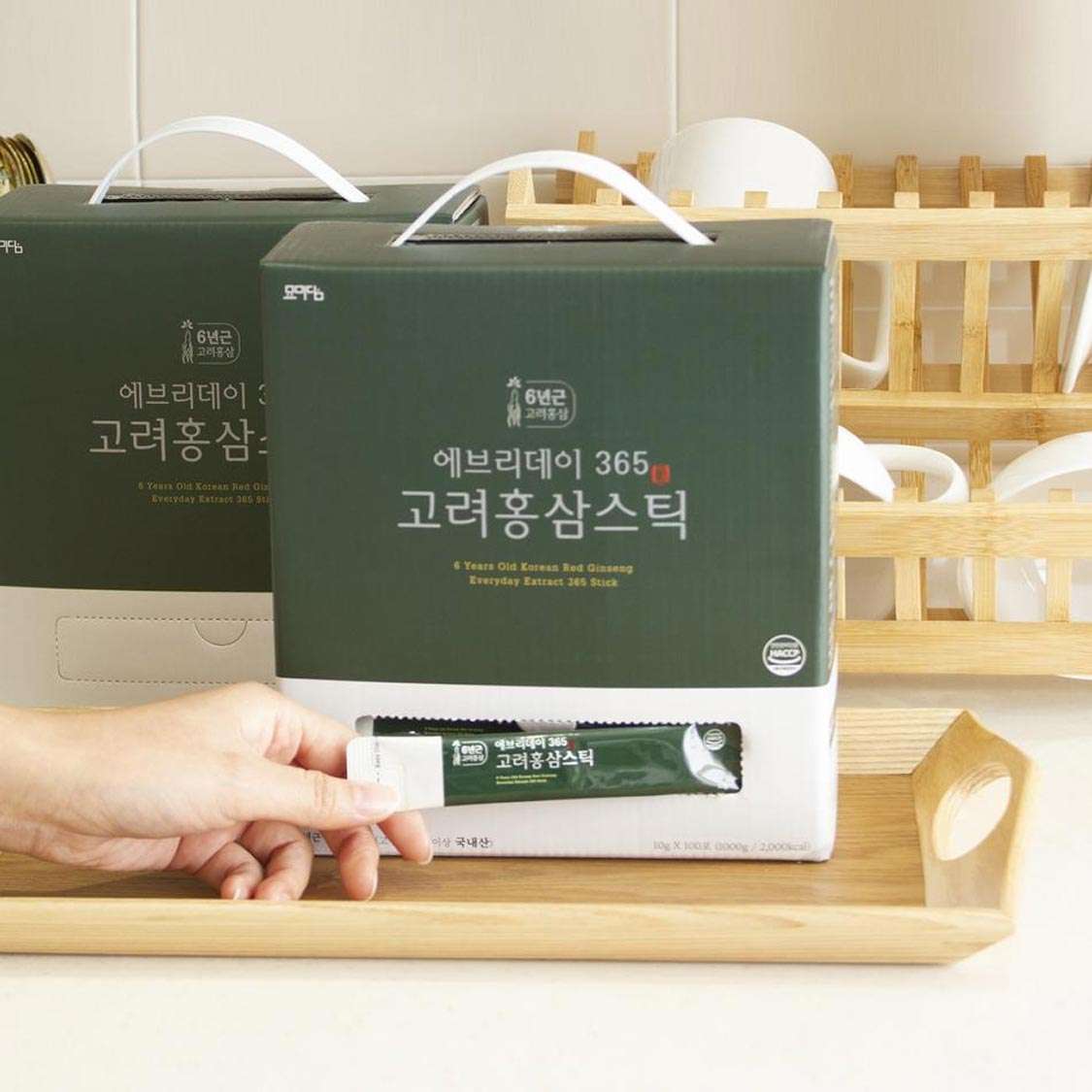 묘미담 6년근 에브리데이365 고려홍삼스틱 100포