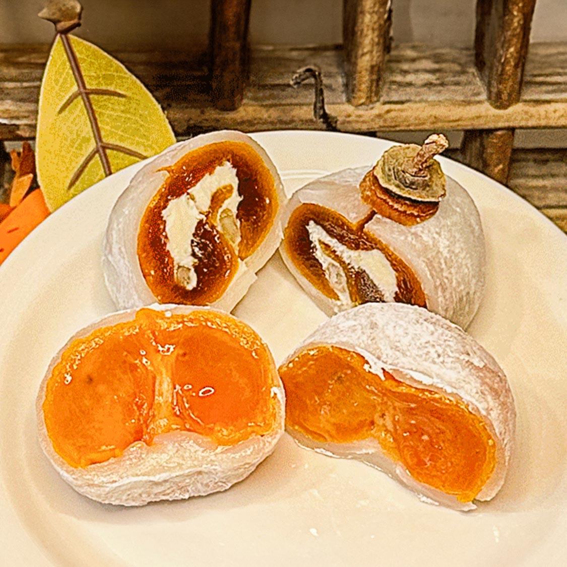 홍시반 수제모찌 선물세트(홍시모찌 3구+곶감모찌 3구+반건시 6구)