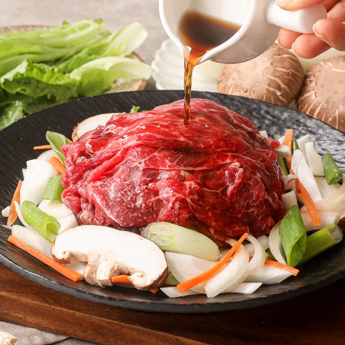 유자골 고흥한우 불고기 900g