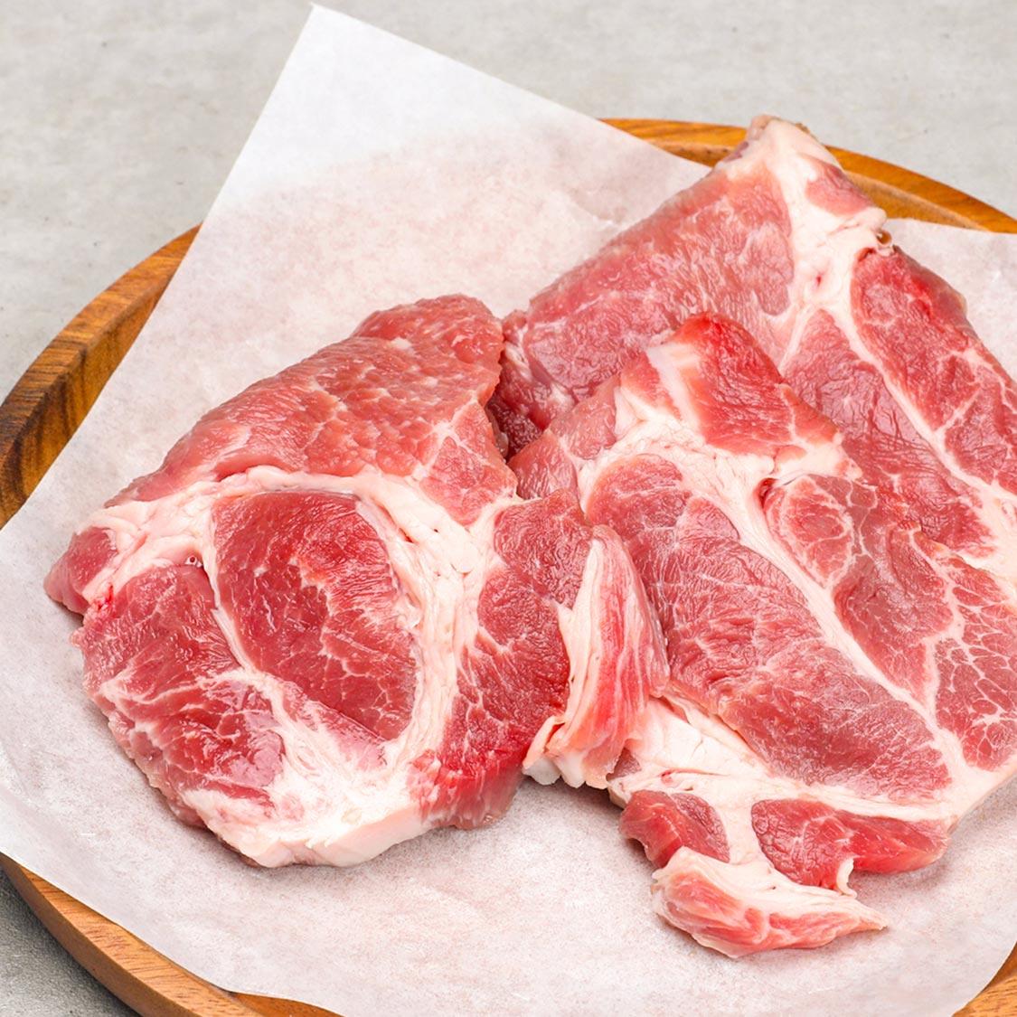 돈육삼겹목살구이세트 2.2kg (삼겹살 1.2kg + 목살 1kg)