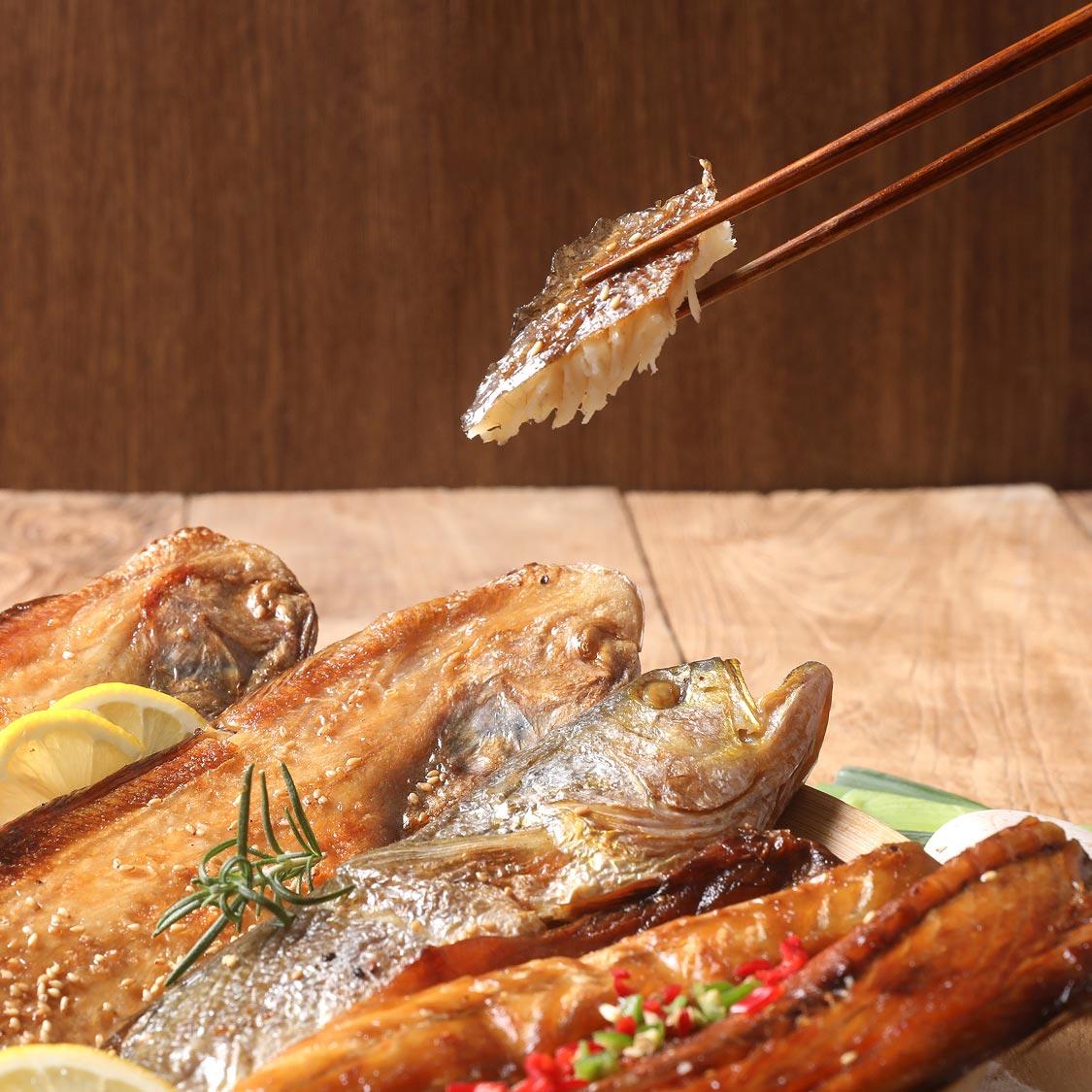 고흥 숯불 생선구이 3종 모음(고등어 1미+굴비 1미+홍서대 2미)
