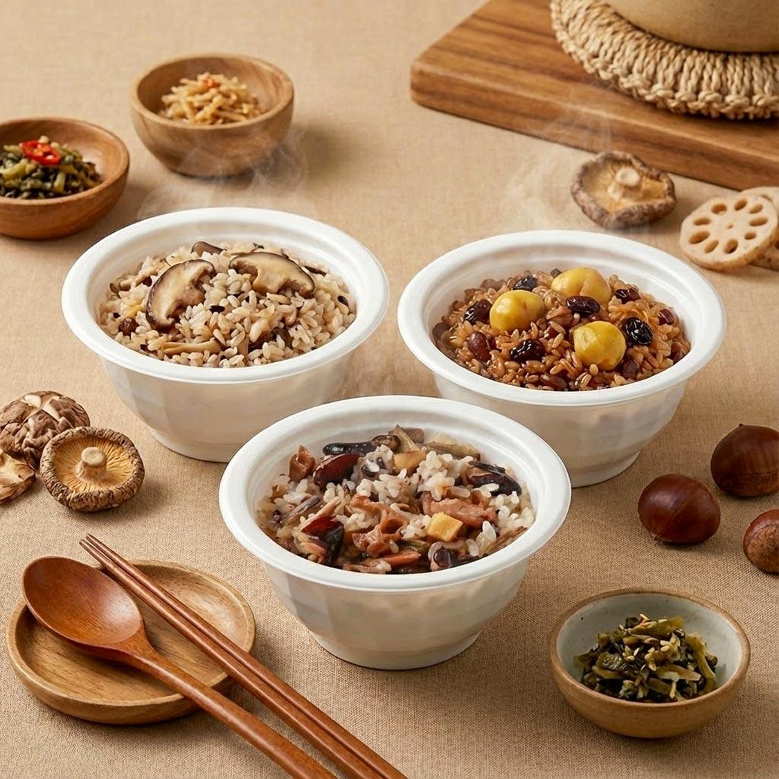 한끼든든 CJ꾸러미(솥반, 3종 각 5개씩)