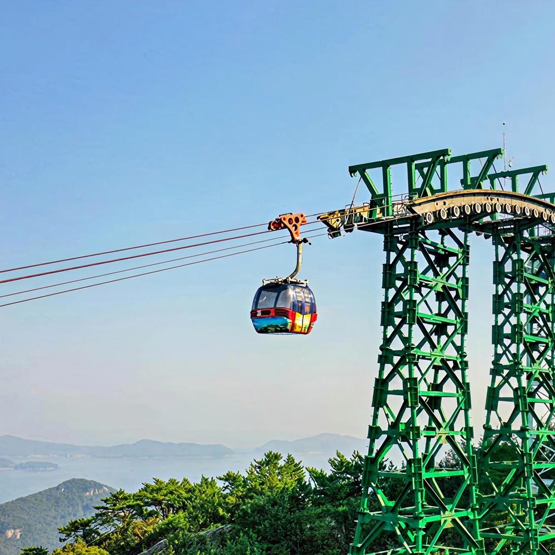 [할인 이벤트] 통영케이블카 대인 왕복이용권