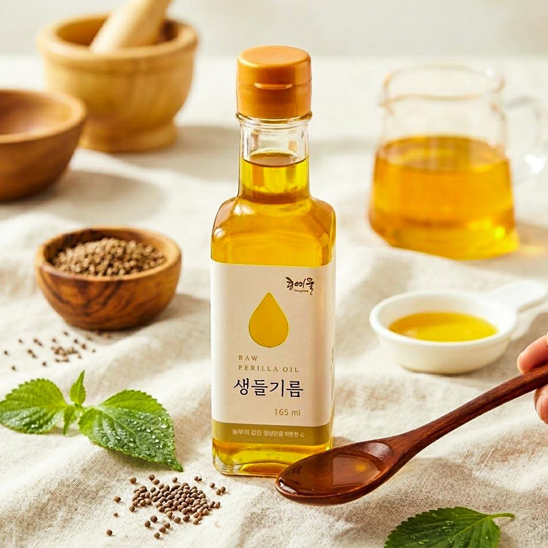 콩여울 생들기름 세트 (165ml × 2ea)