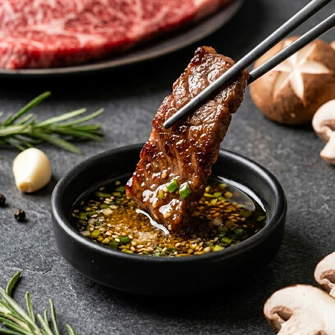 한우 구이세트 (등심 450g + 살치 400g 내외)