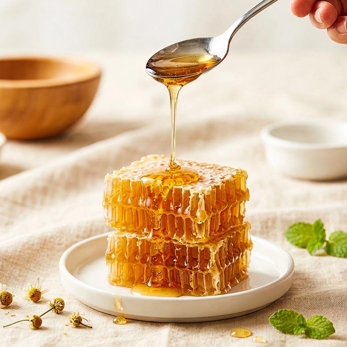 한봉 벌꿀집 500g