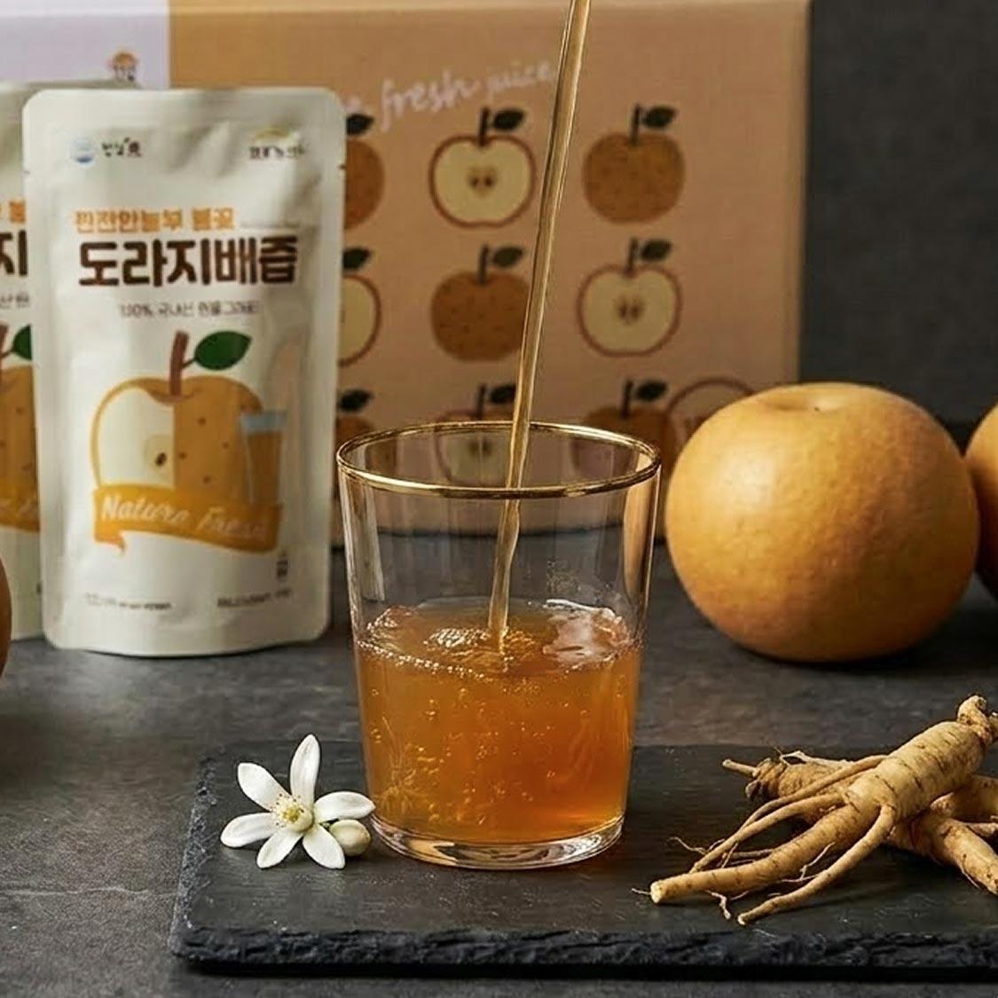 봄꽃농장 배즙 (100ml × 30포)