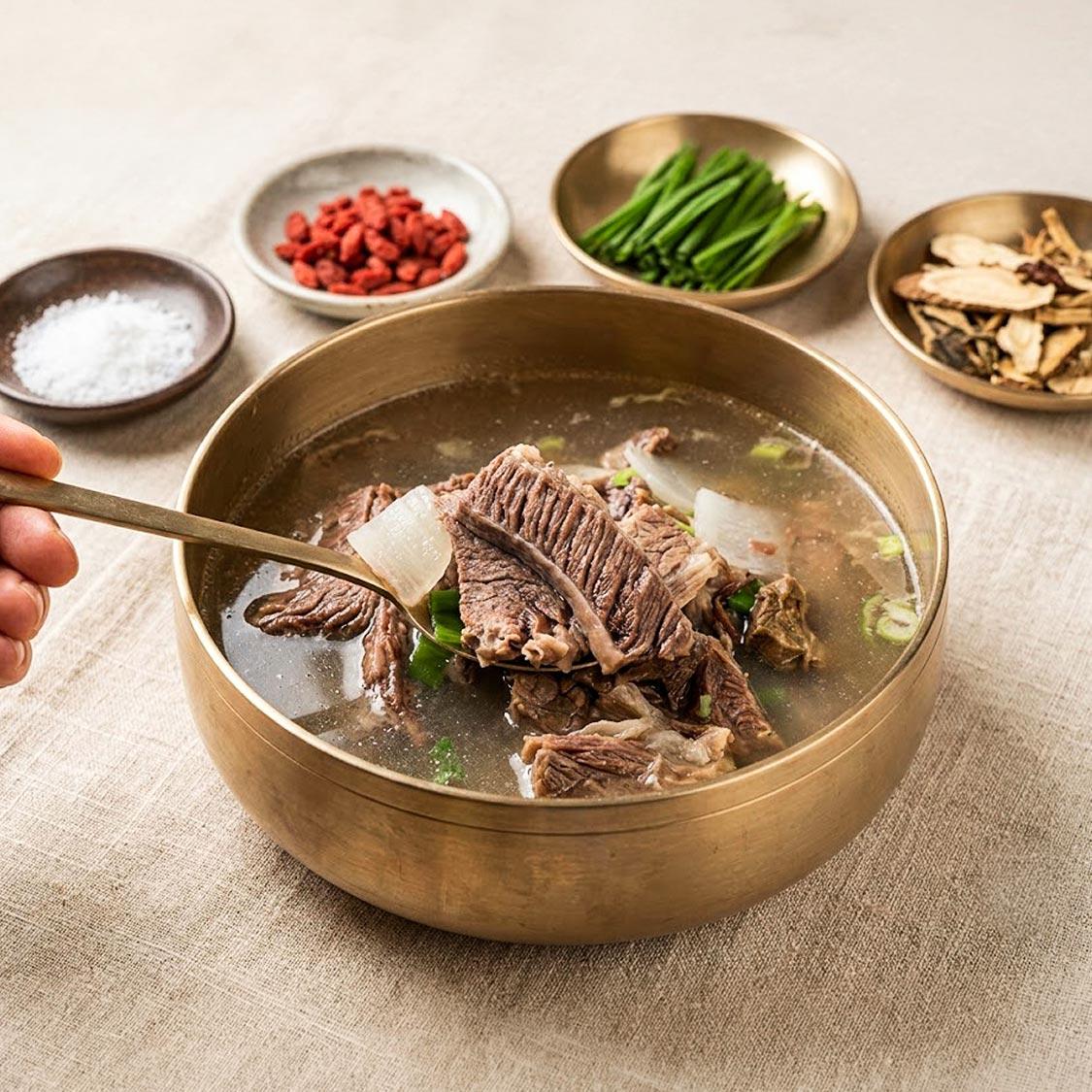 순살한우갈비탕 (700g × 6팩)