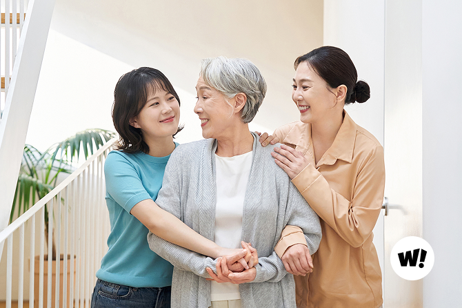 병원 가는 길,  어르신에게 따뜻한 동행을