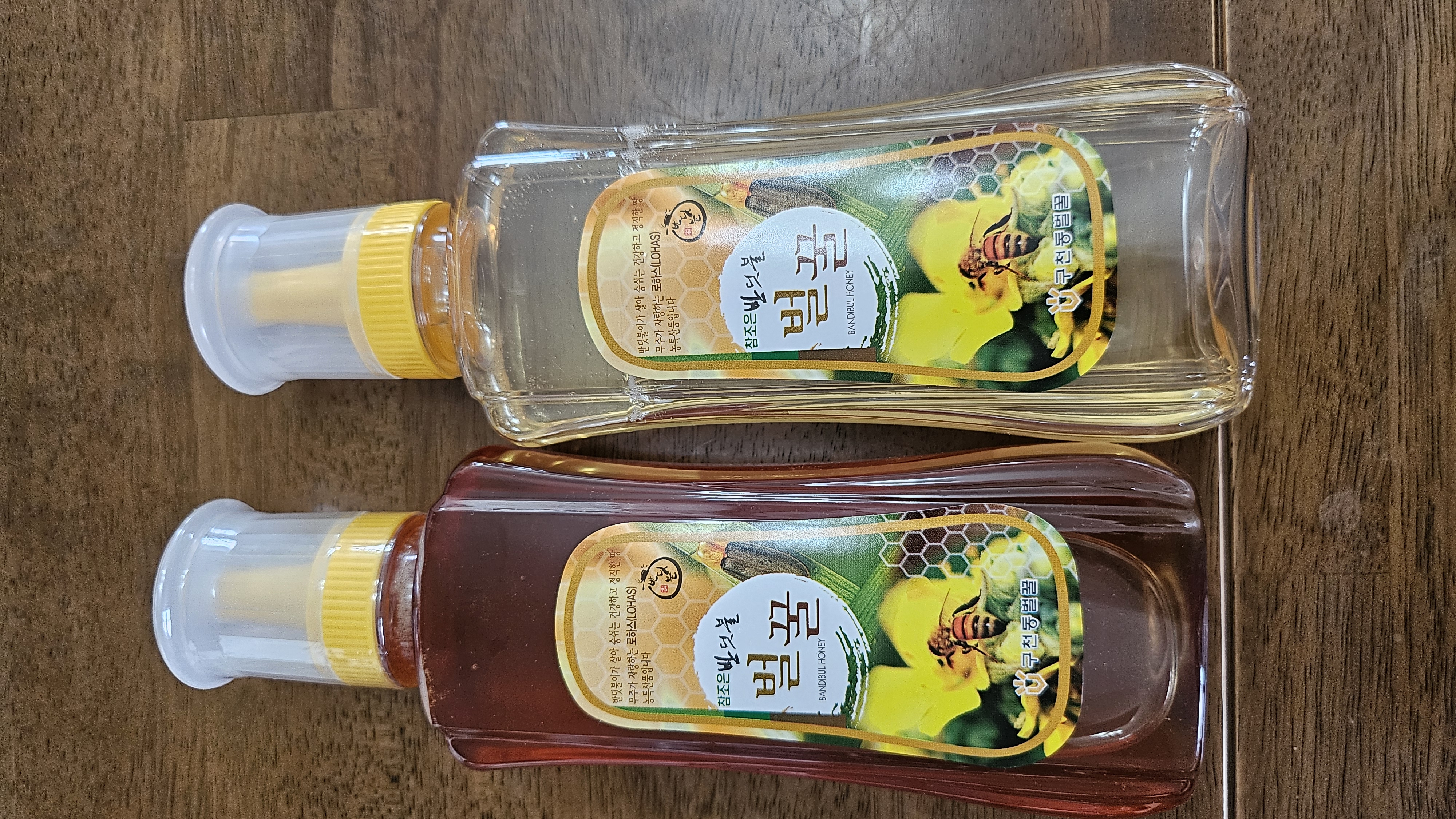 100% 천연벌꿀 튜브세트 1kg
