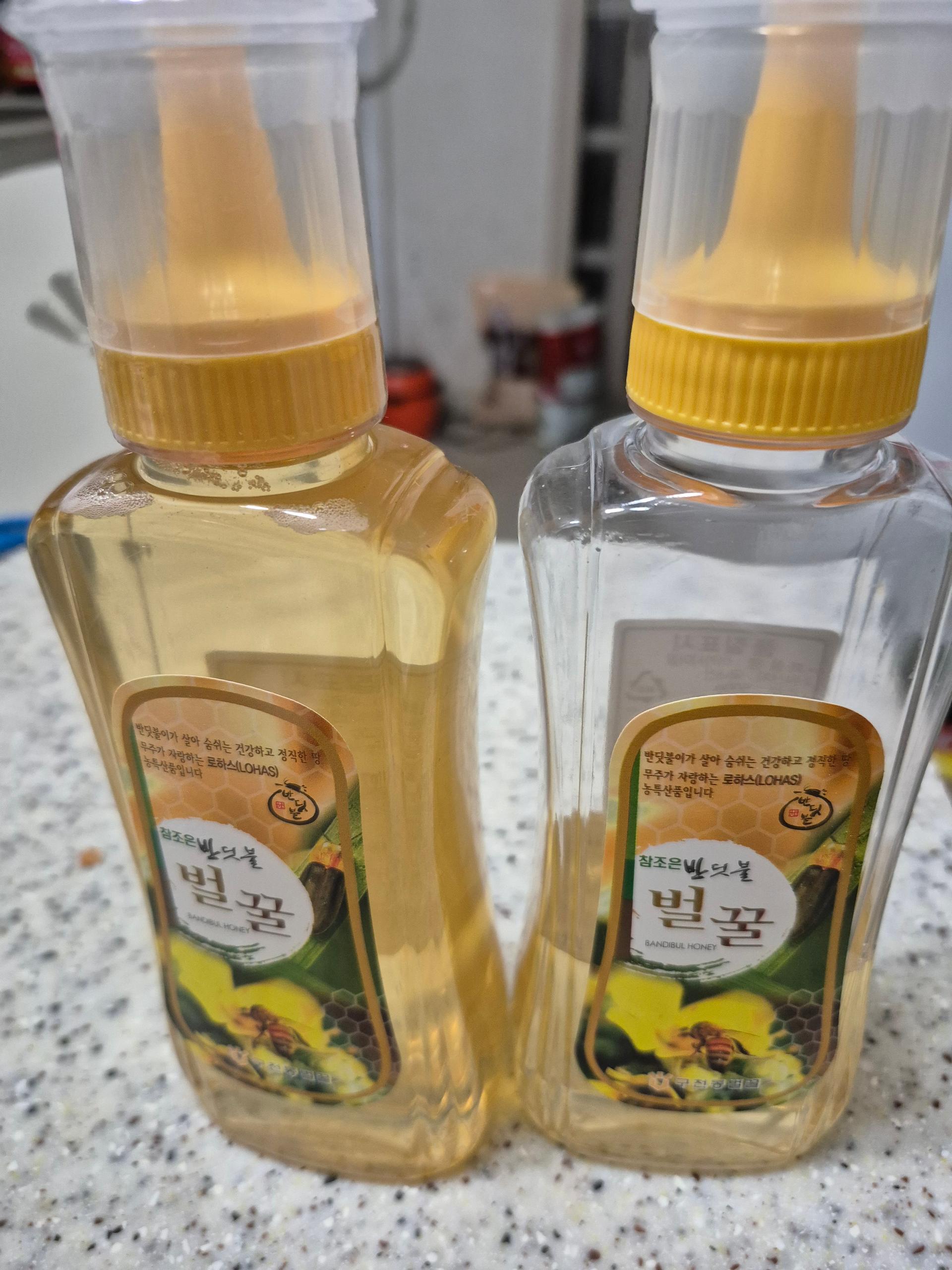 100% 천연벌꿀 튜브세트 1kg