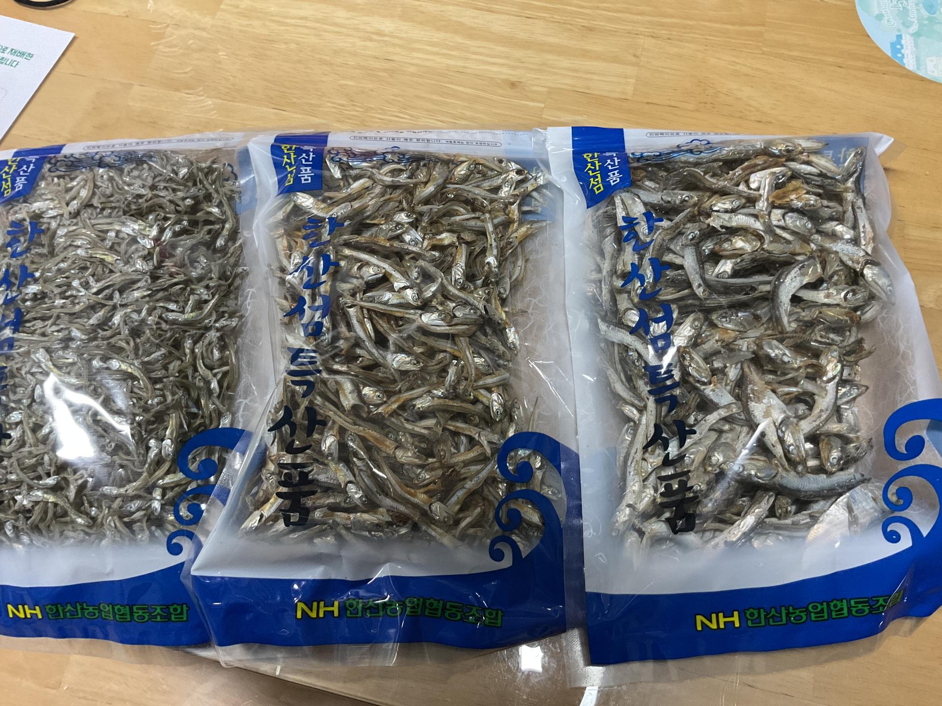 한산섬 은빛 멸치 명품세트 (900g)