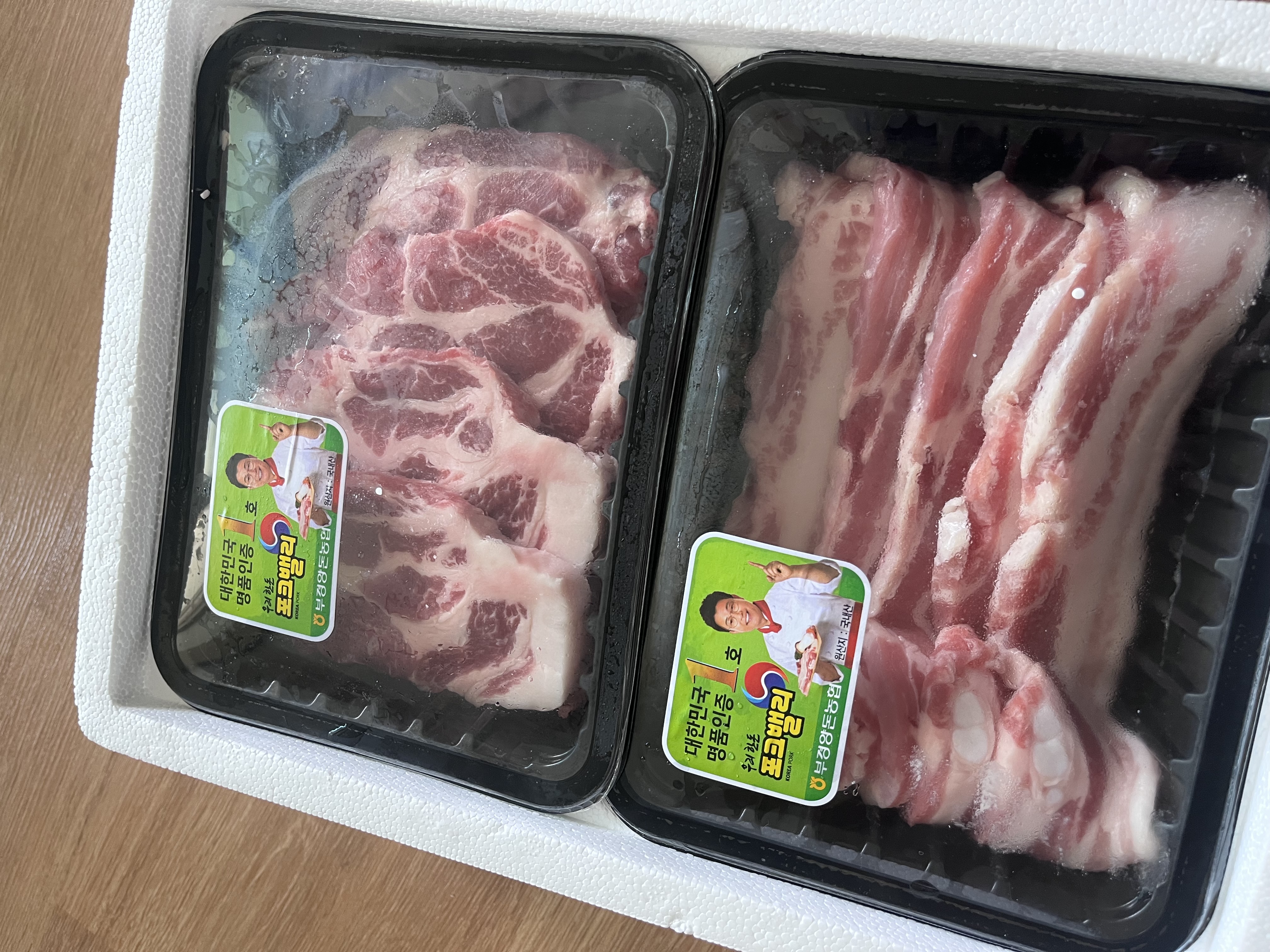 통영 명품 한돈 선물세트 (삼겹 500g+목심 500g)-1