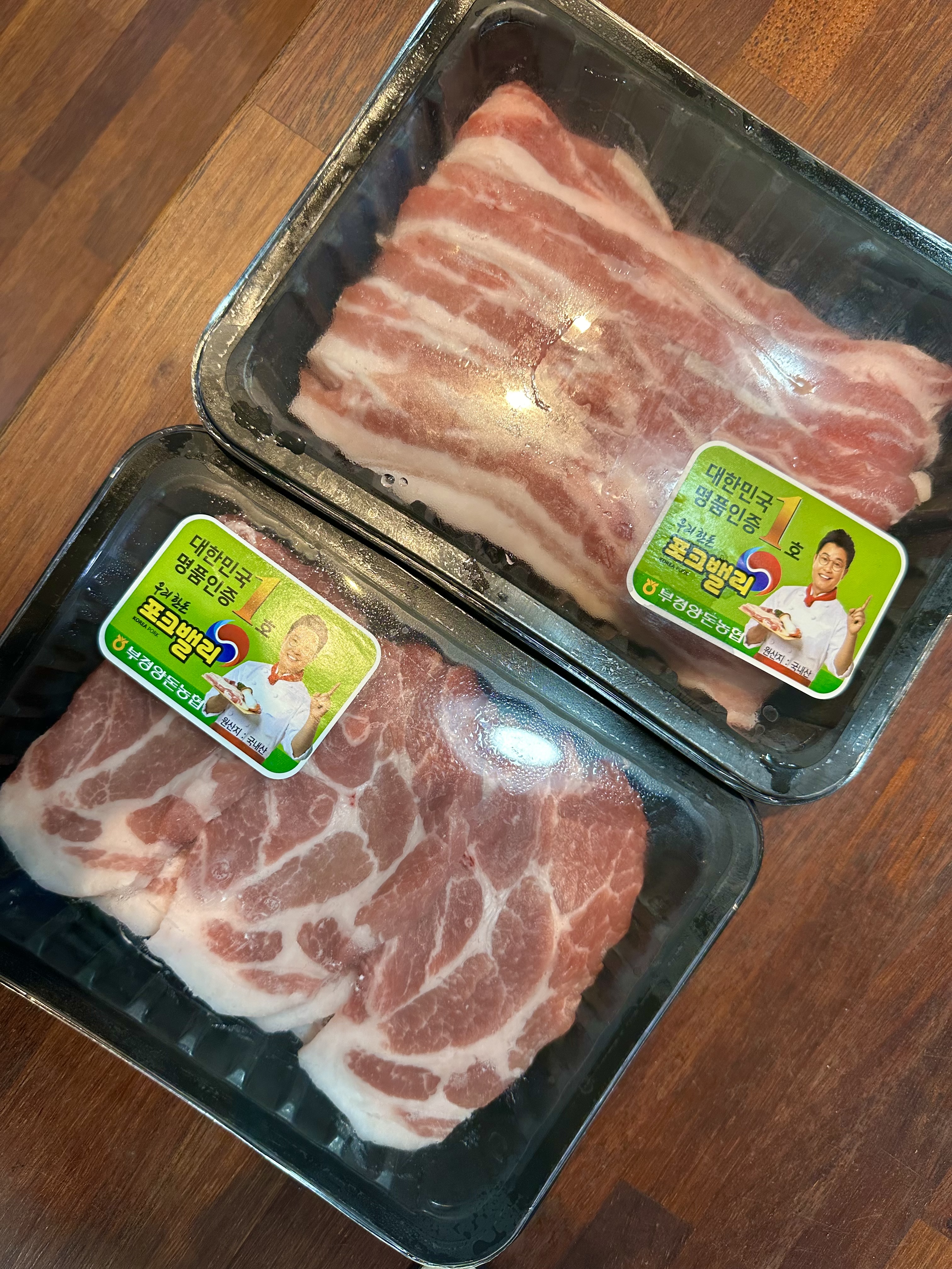 통영 명품 한돈 선물세트 (삼겹 500g+목심 500g)-1