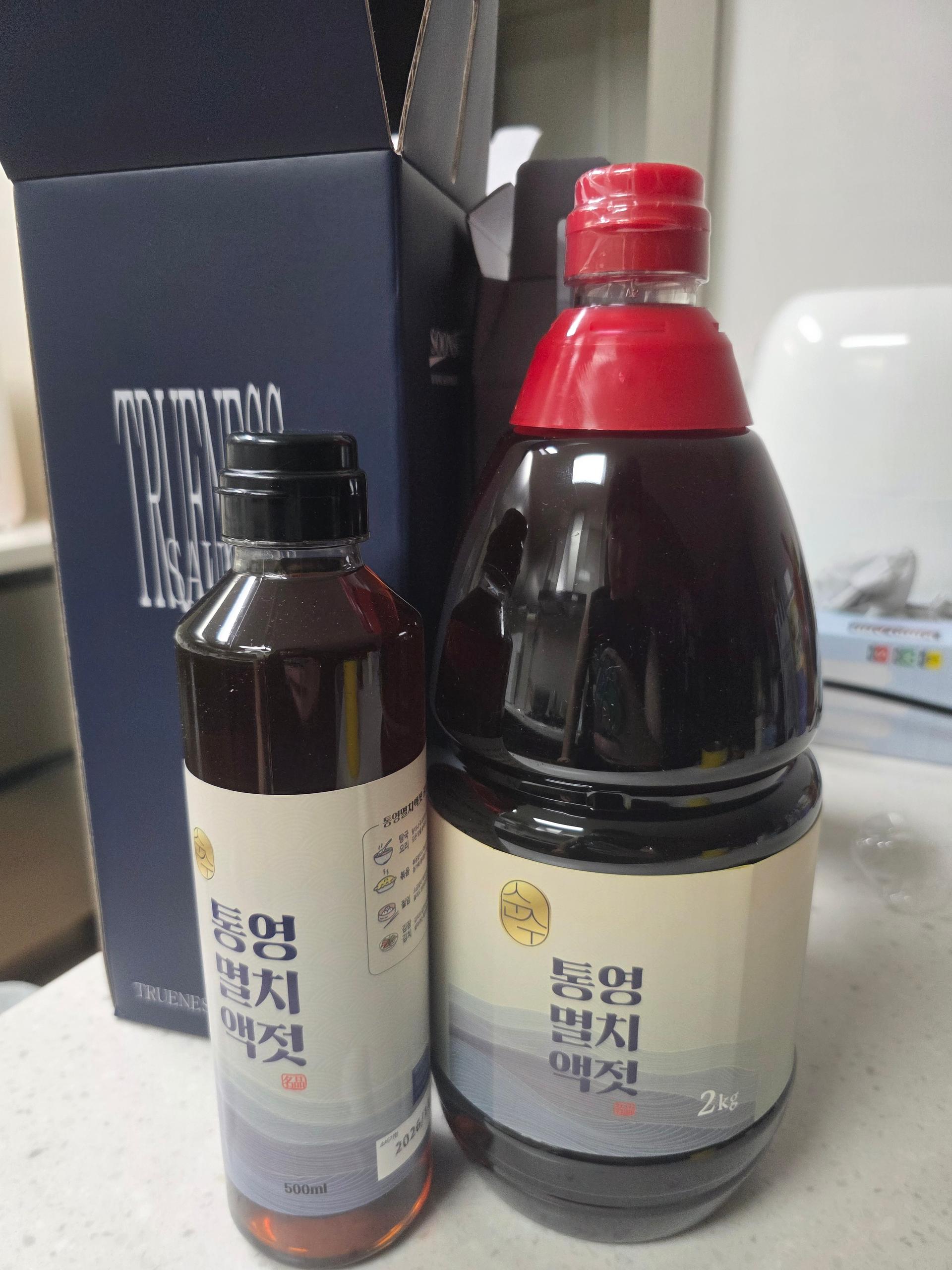 통영 멸치액젓 (2kg + 500ml)