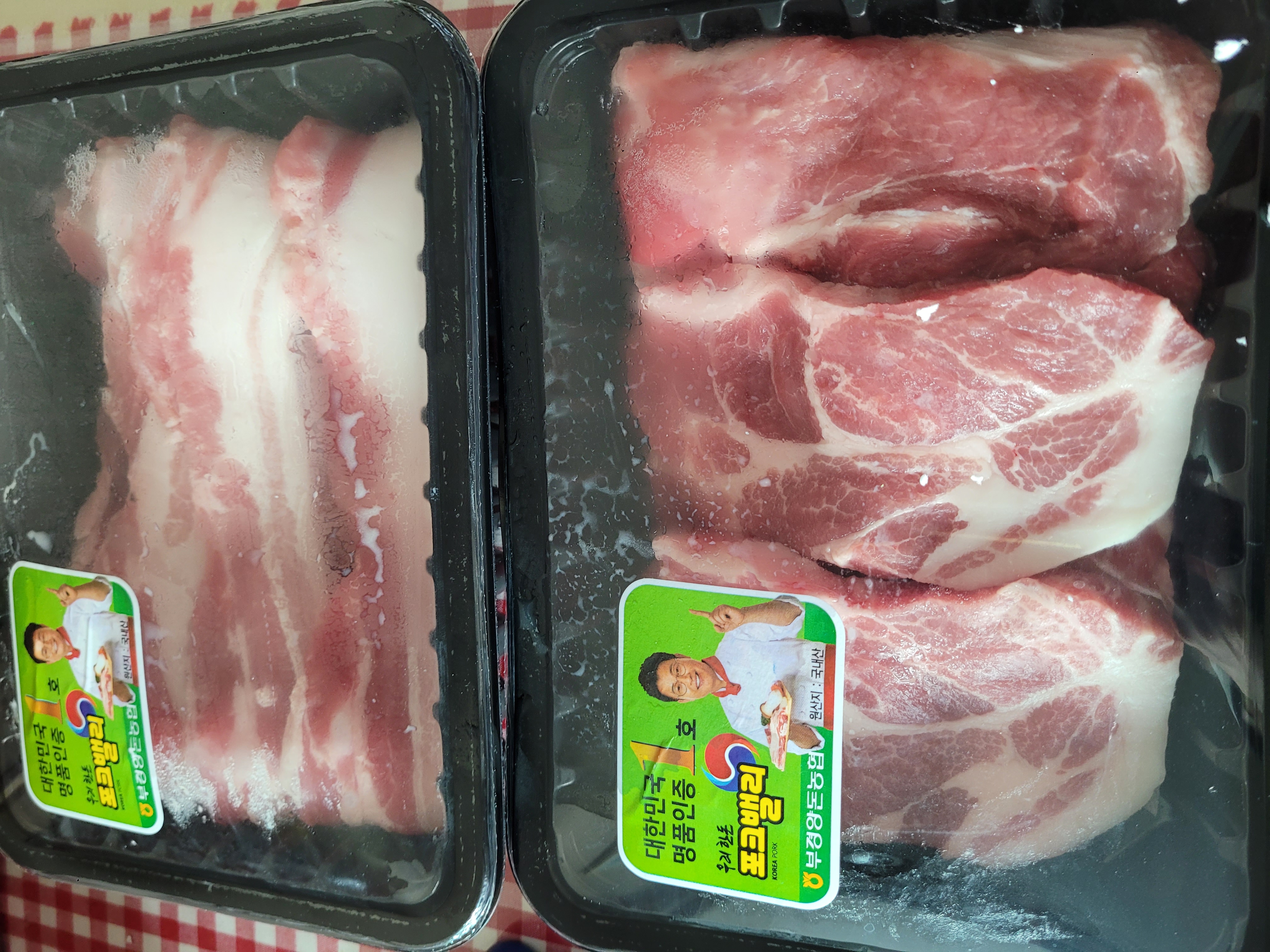 통영 명품 한돈 선물세트 (삼겹 500g+목심 500g)-1