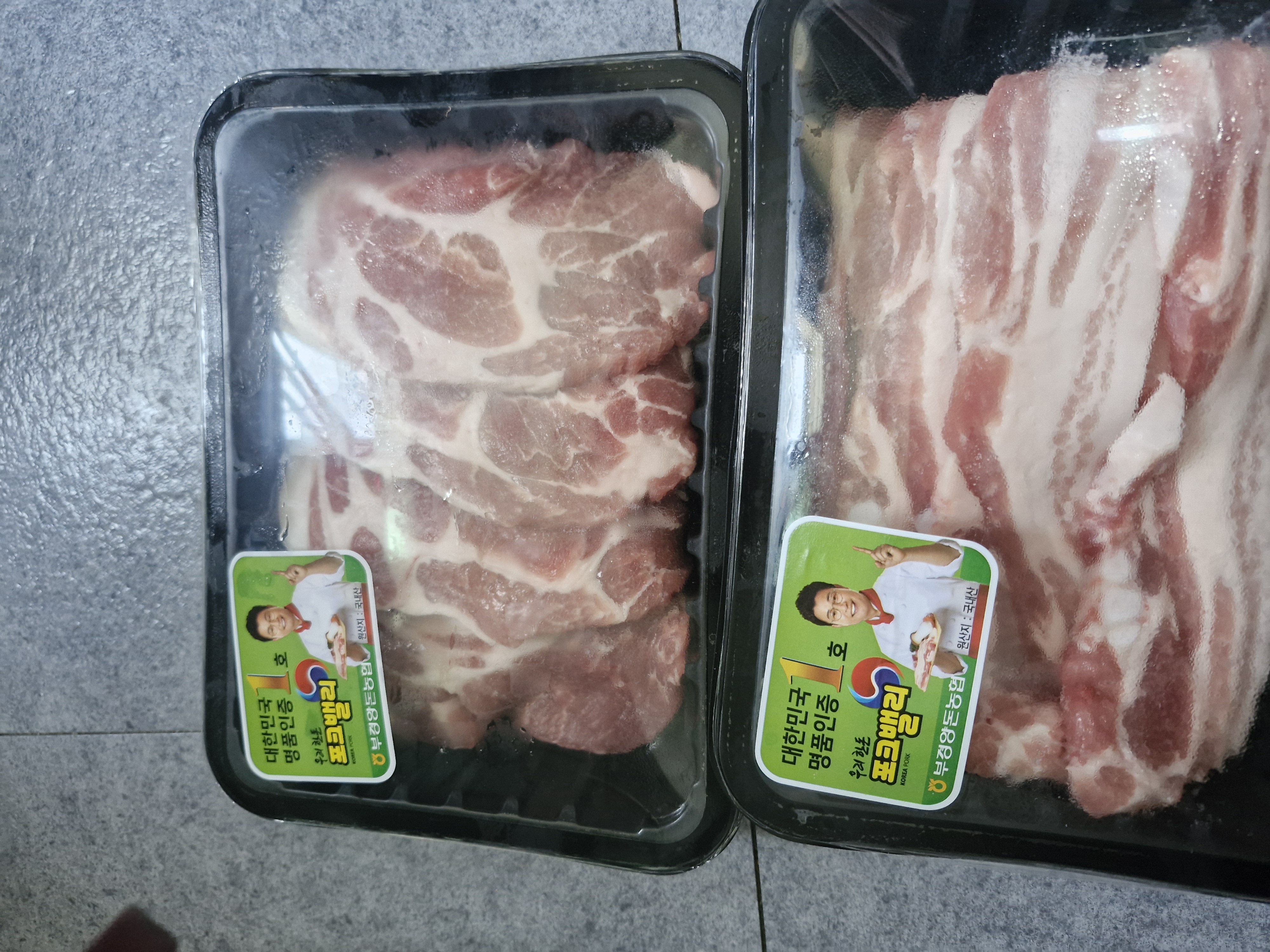 통영 명품 한돈 선물세트 (삼겹 500g+목심 500g)-1
