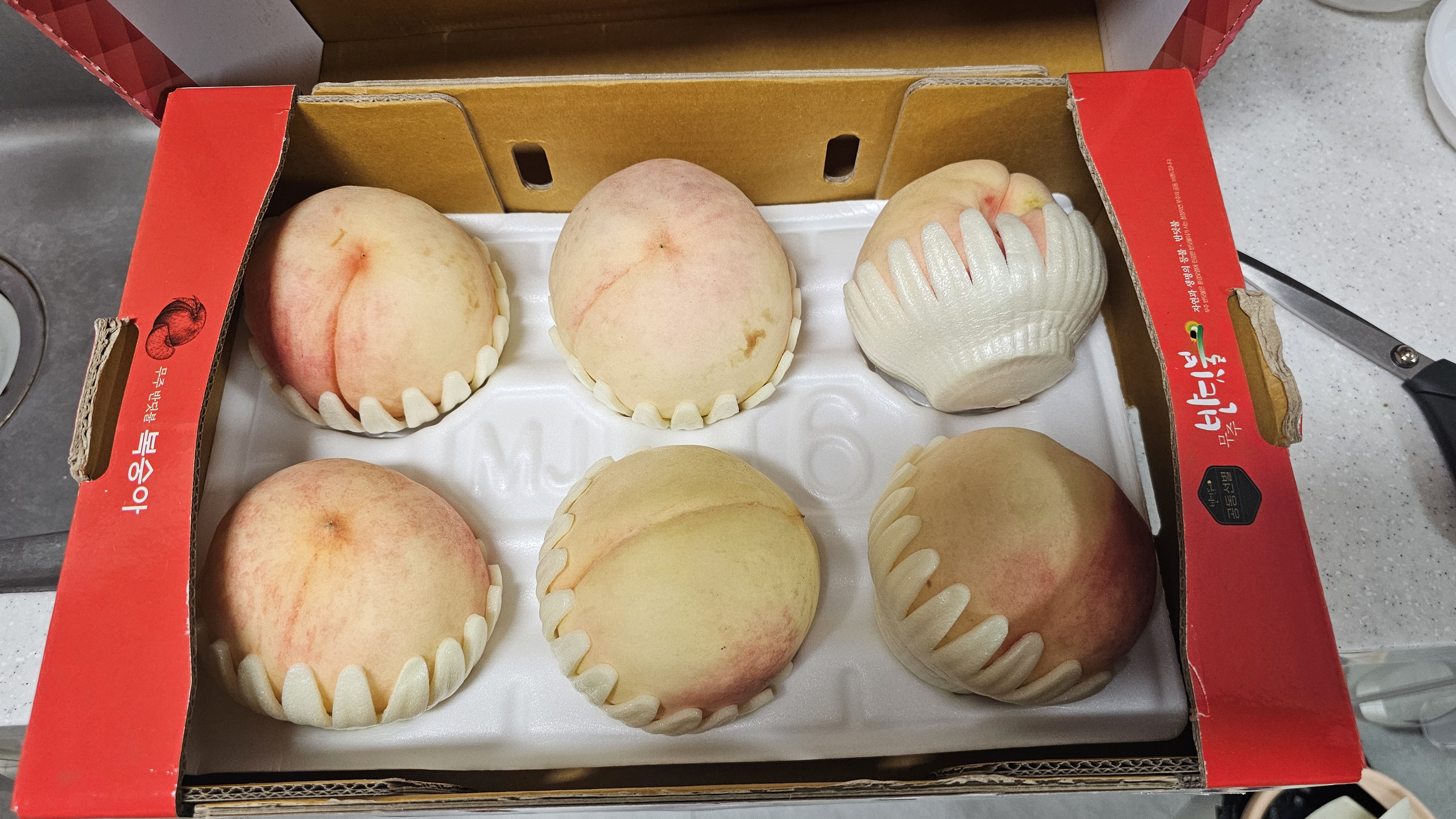무주 반딧불 백도복숭아 3kg-1
