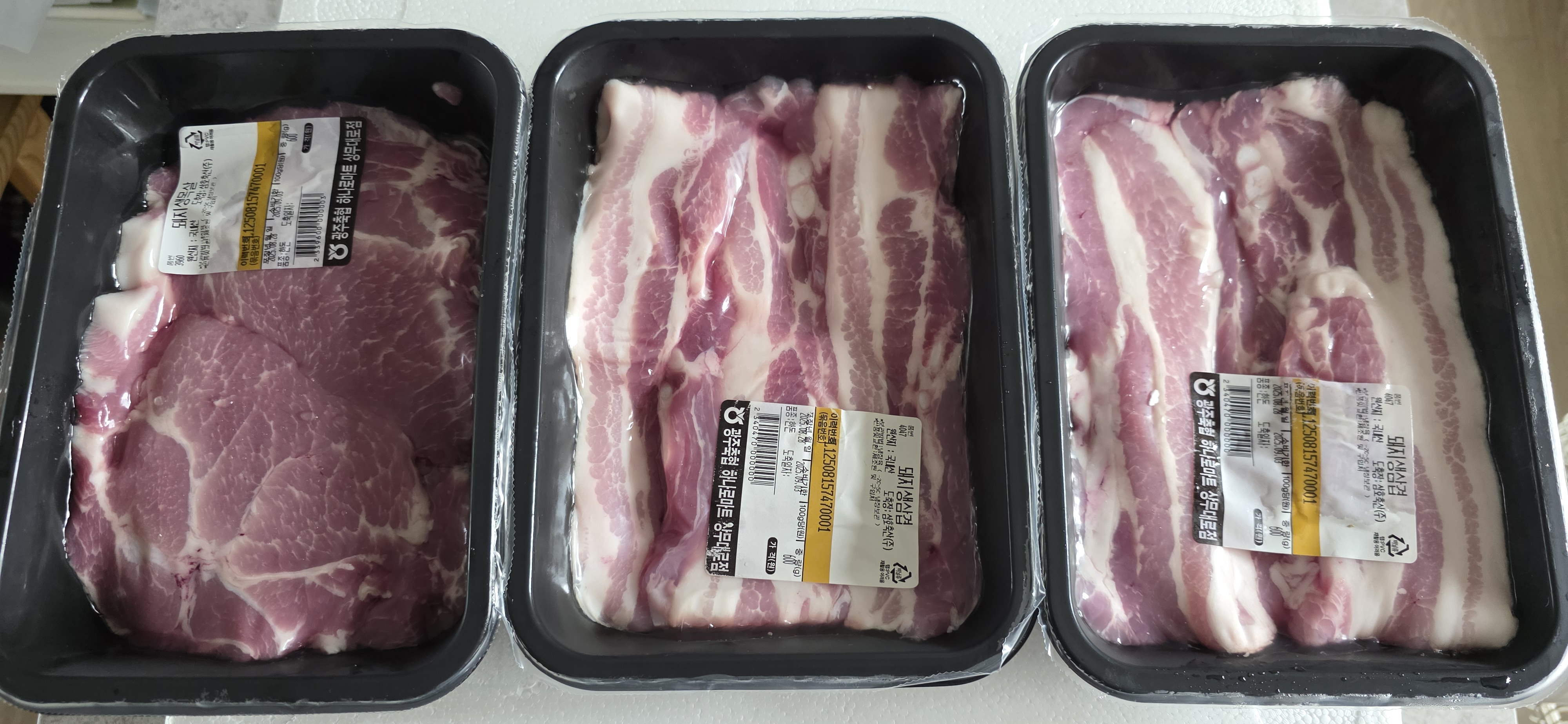 광주축협 한돈 삼겹살 1.2kg + 600g 추가-1