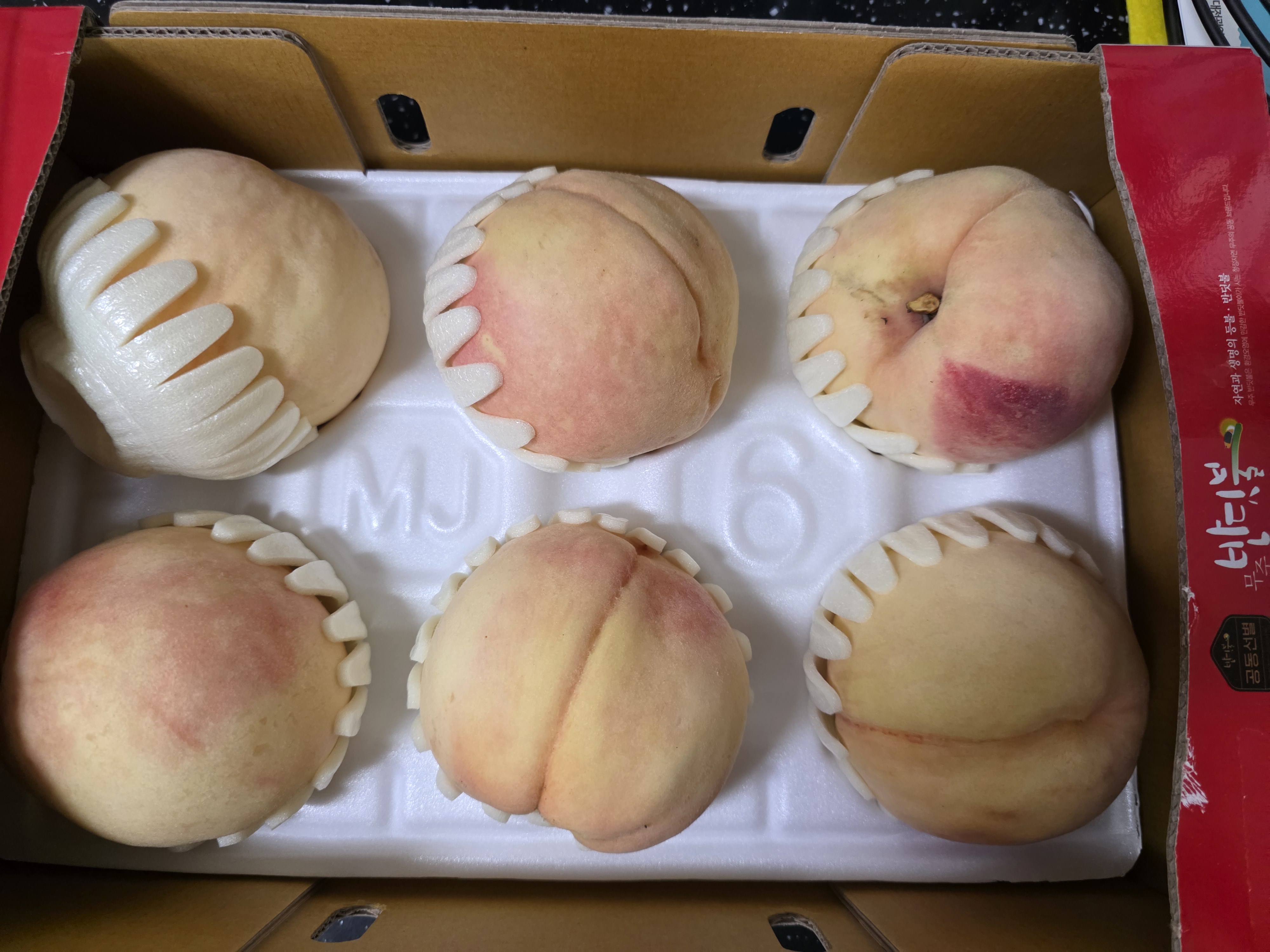 무주 반딧불 백도복숭아 3kg (한정 수량, 8/31까지)-1