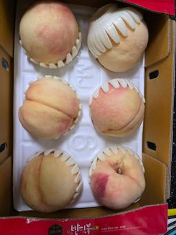 무주 반딧불 백도복숭아 3kg (한정 수량, 8/31까지)-1