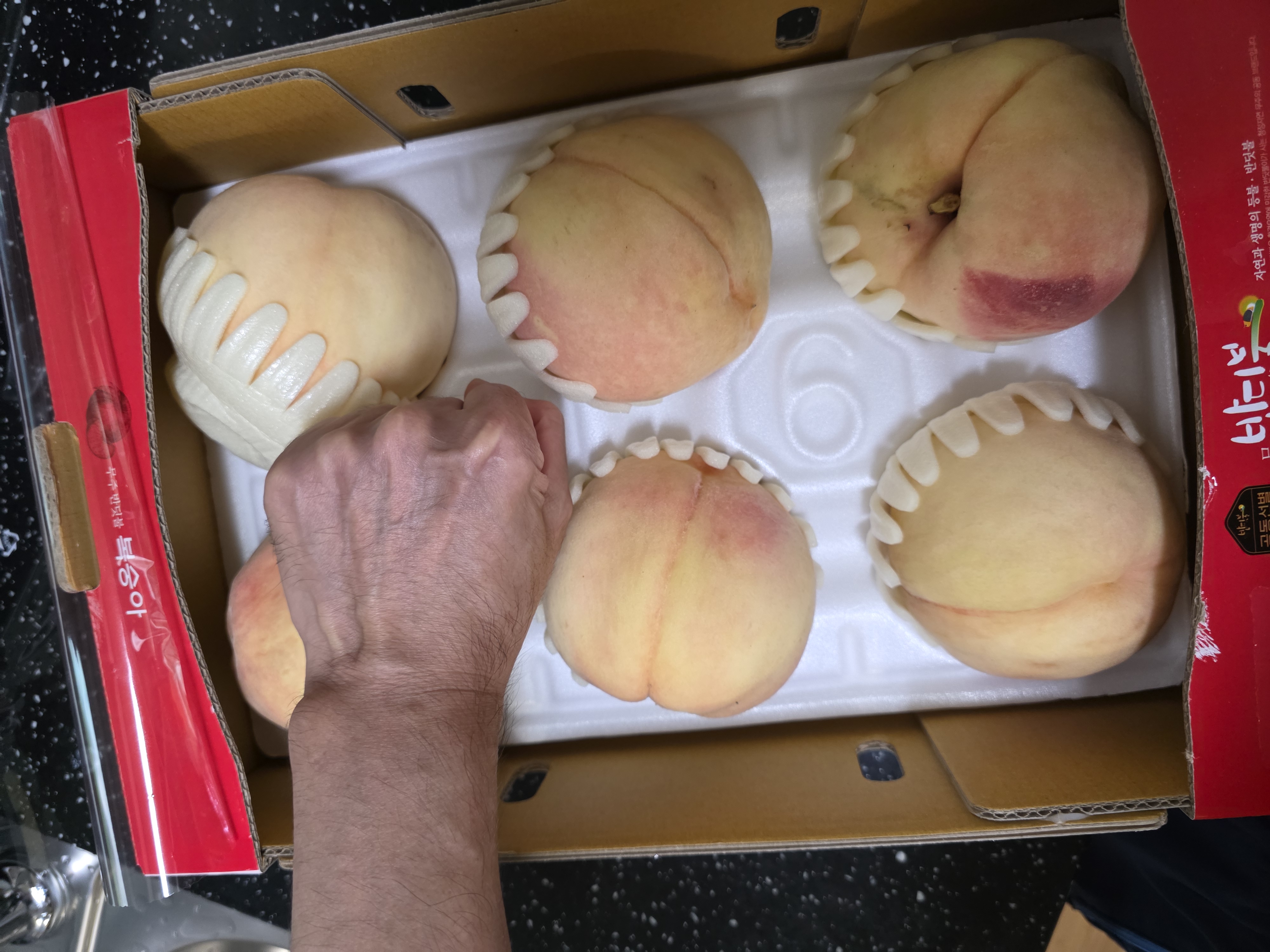 무주 반딧불 백도복숭아 3kg (한정 수량, 8/31까지)-2