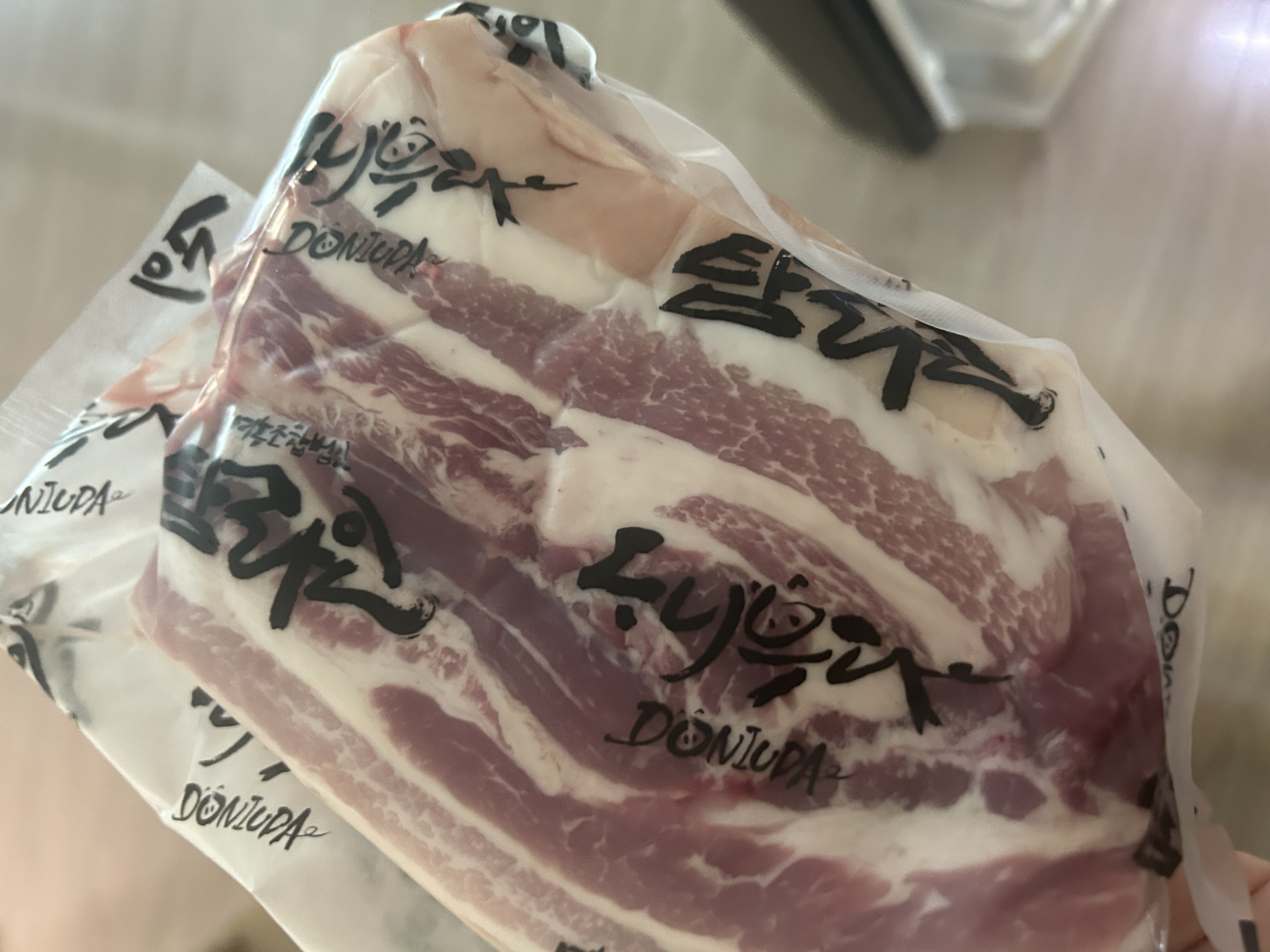 탐라인 백돼지 오겹살1Kg 선물세트+추가200g 증량-1
