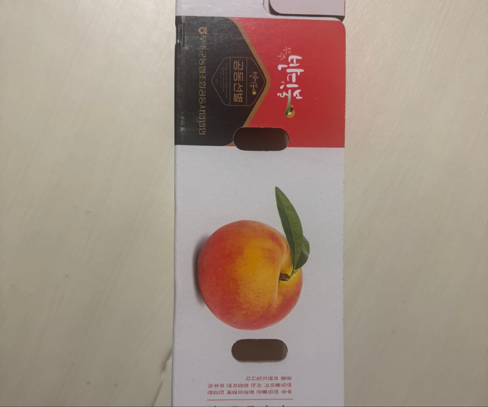무주 반딧불 백도복숭아 3kg