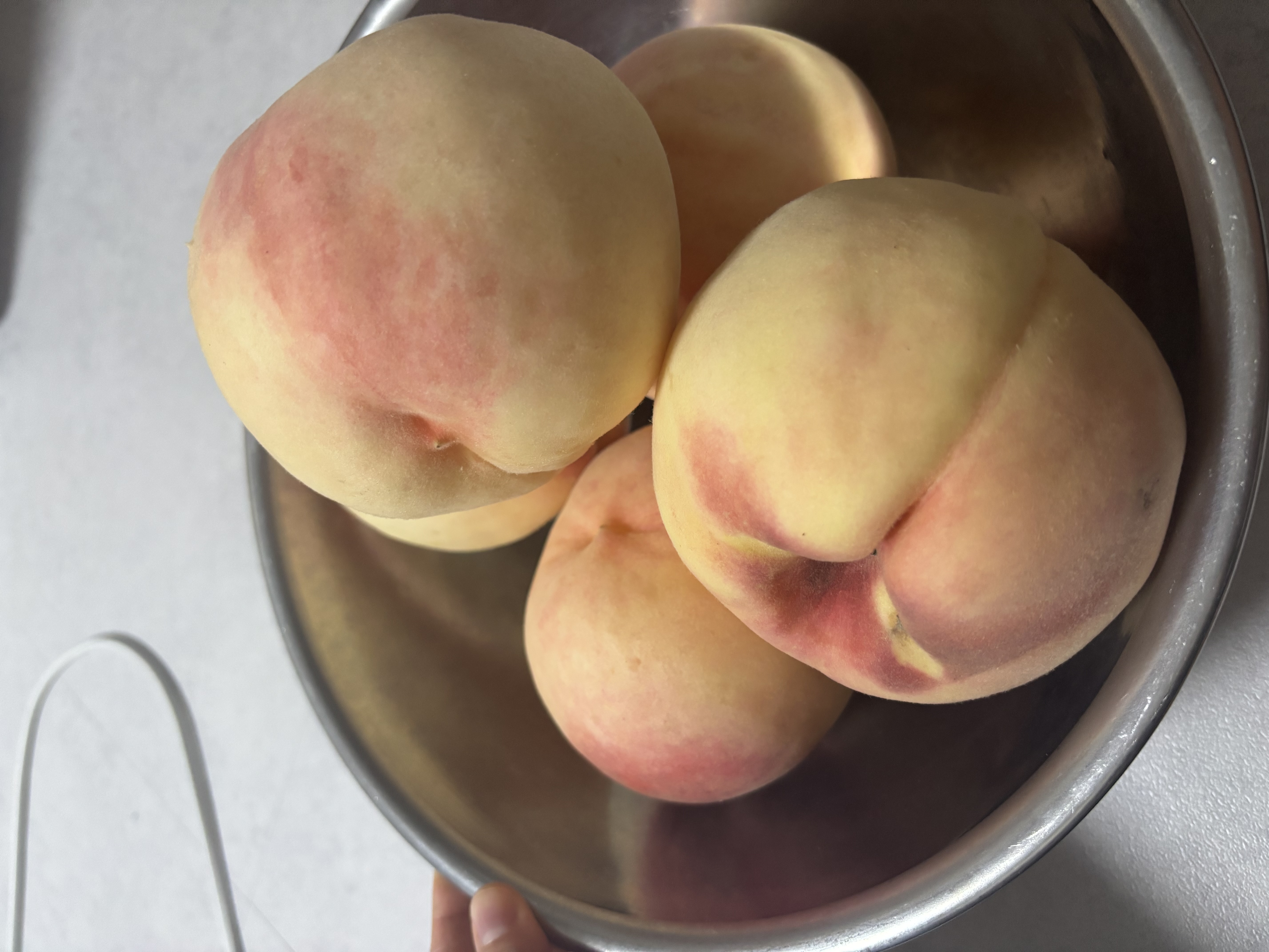 무주 반딧불 백도복숭아 3kg (한정 수량, 8/31까지)-1