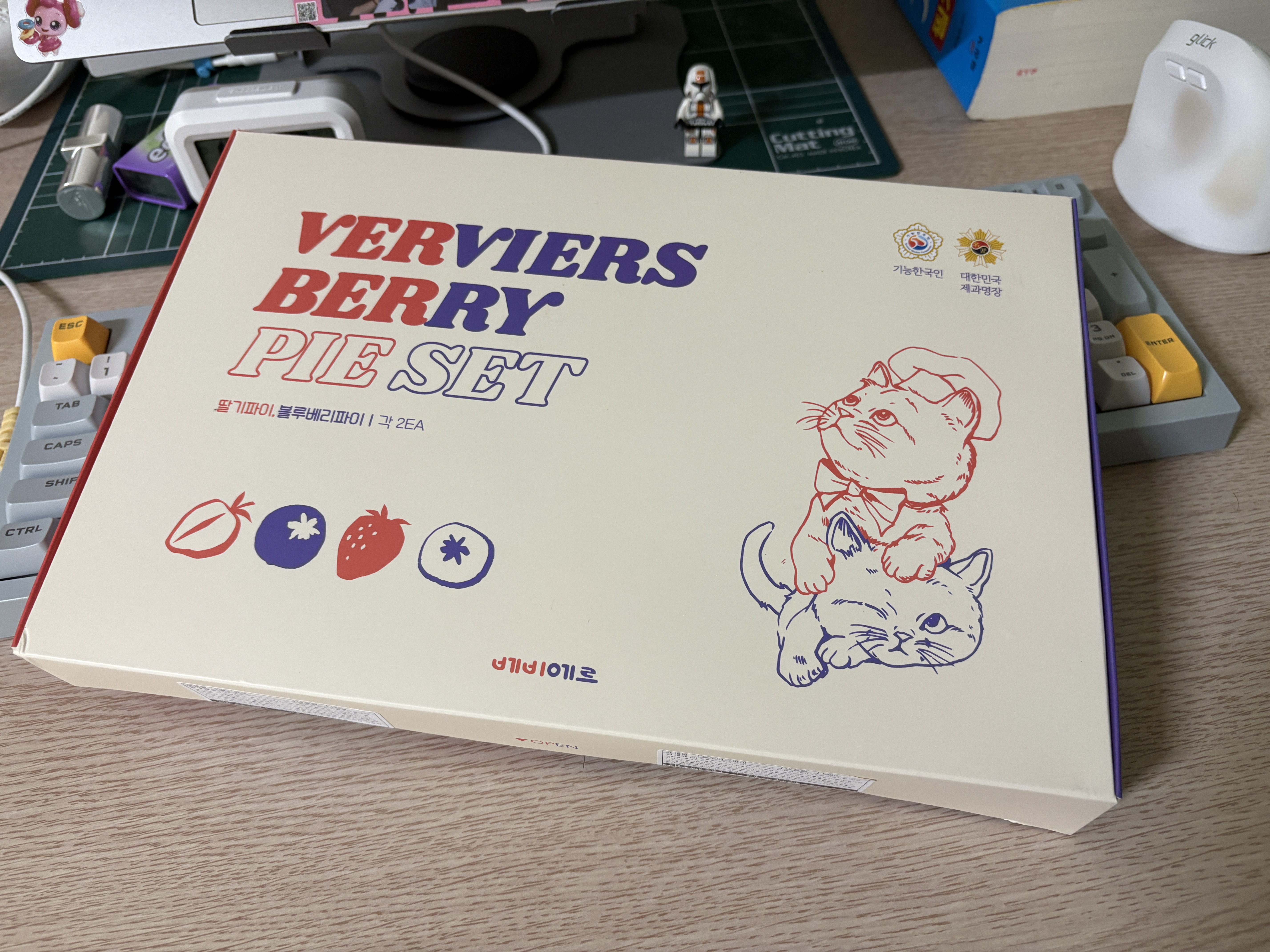 명장 마옥천, 베비에르 파이 세트(딸기/블루베리)-1