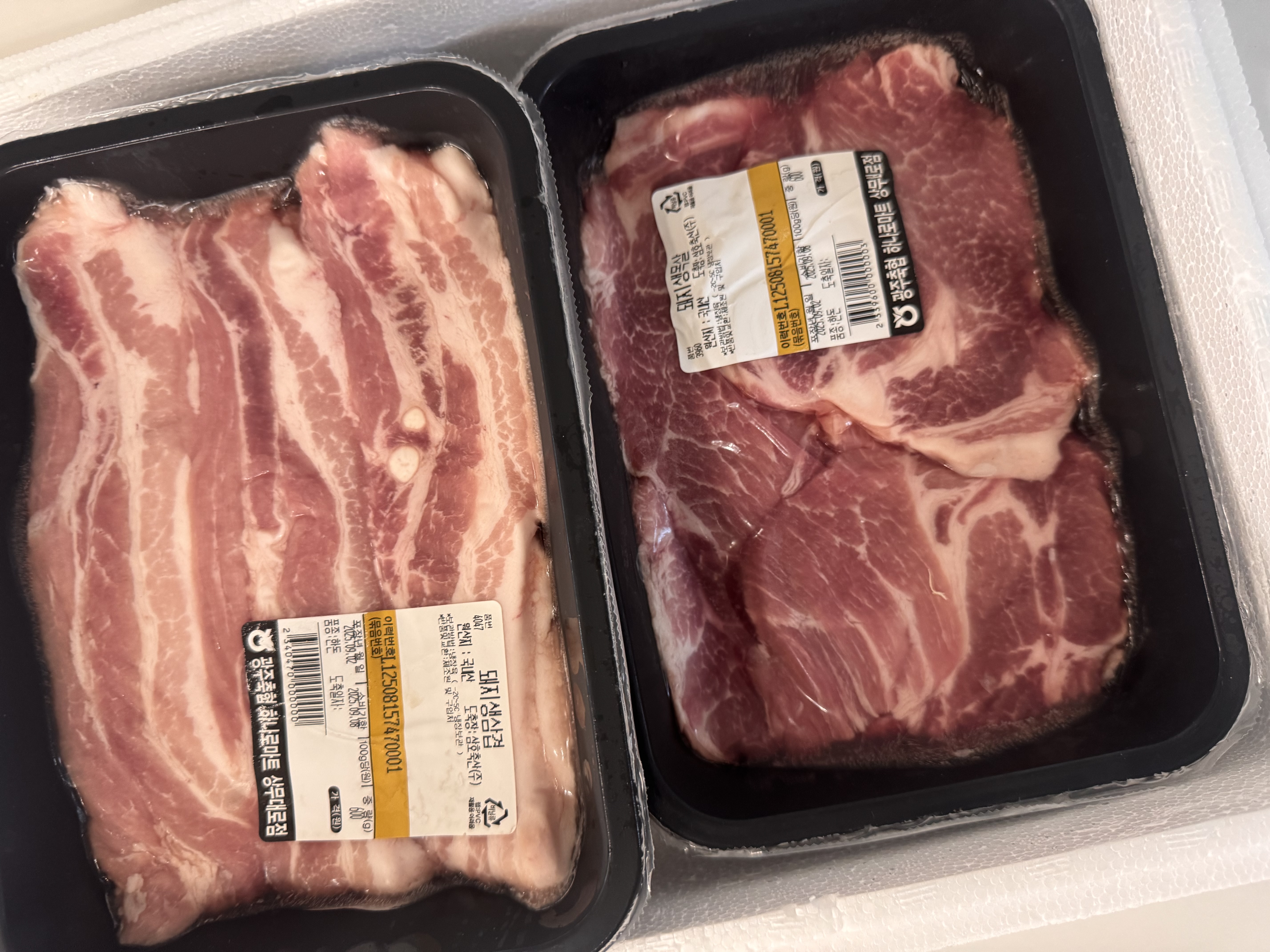 광주축협 한돈 삼겹살 1.2kg + 600g 추가-1