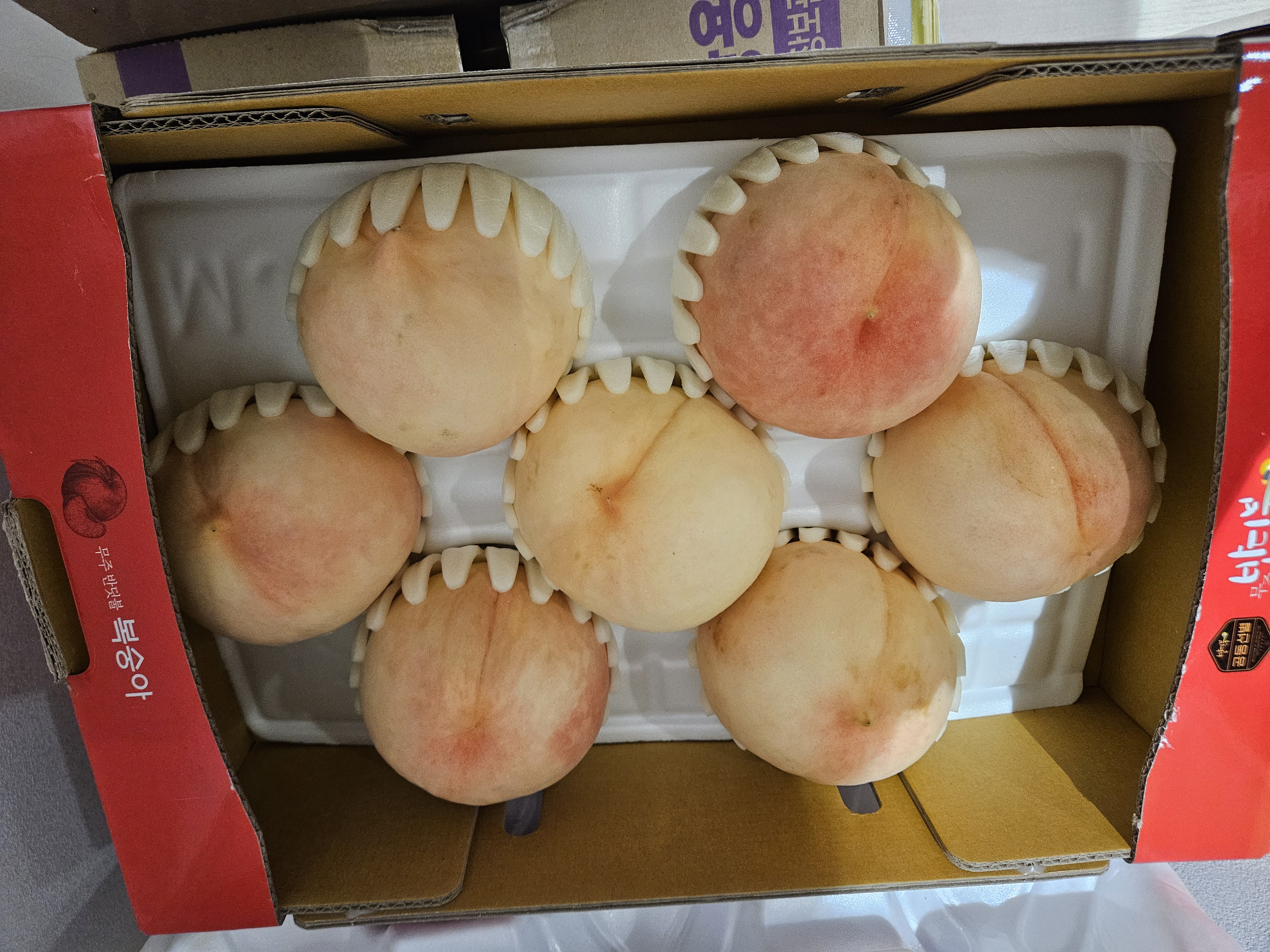 무주 반딧불 백도복숭아 3kg (한정 수량, 8/31까지)-1