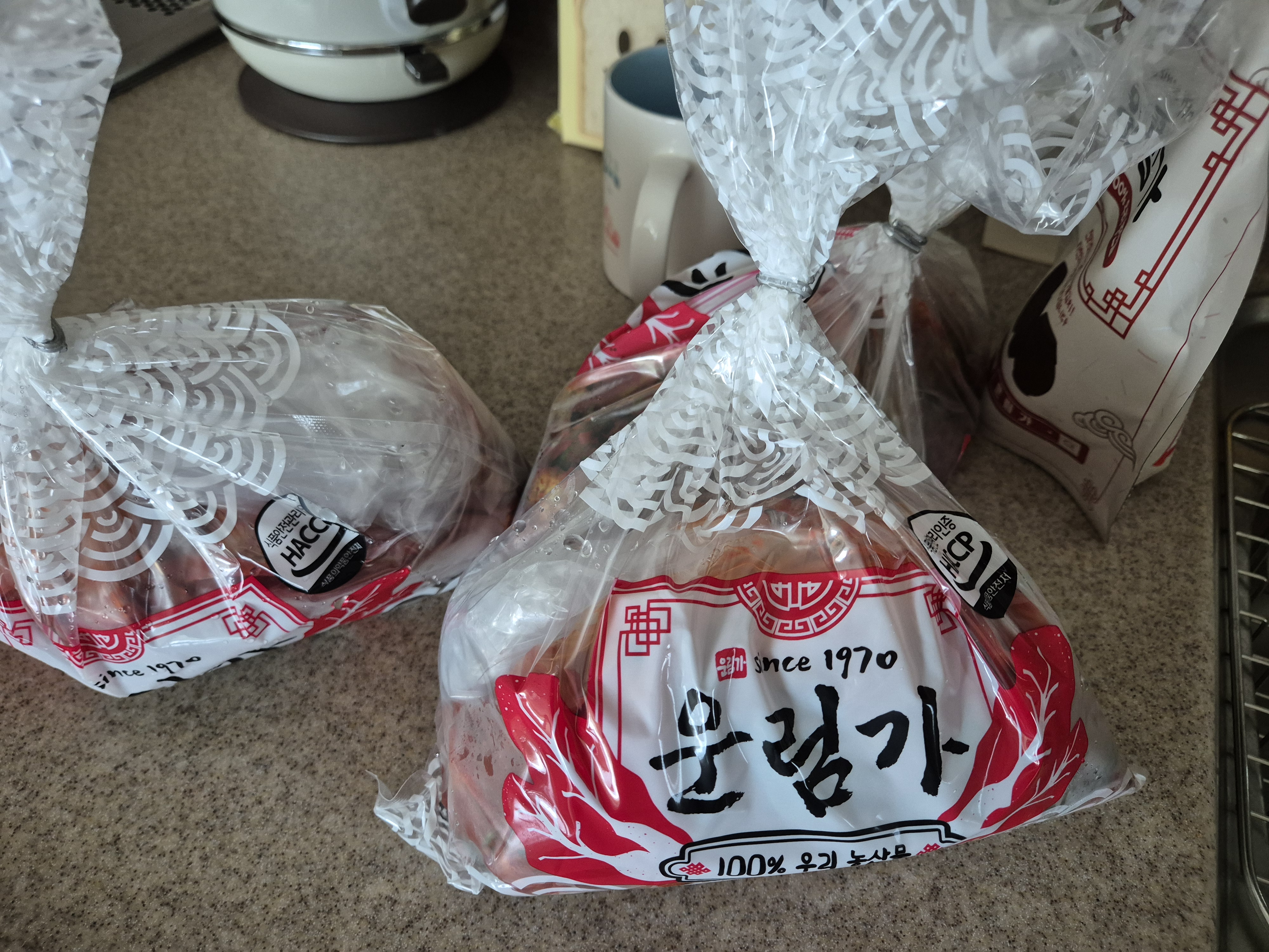 [9월한정] 운림가 김치세트 3kg+추가 열무김치300g 증정 (포기+총각+오이소박이 1kg씩)-1