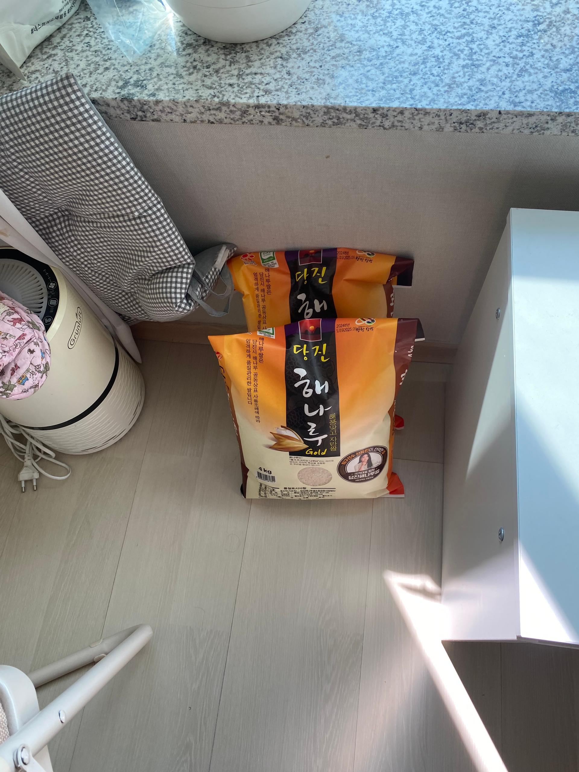 당진해나루쌀조합 해나루쌀 4kg × 2포 (특등급 삼광미)