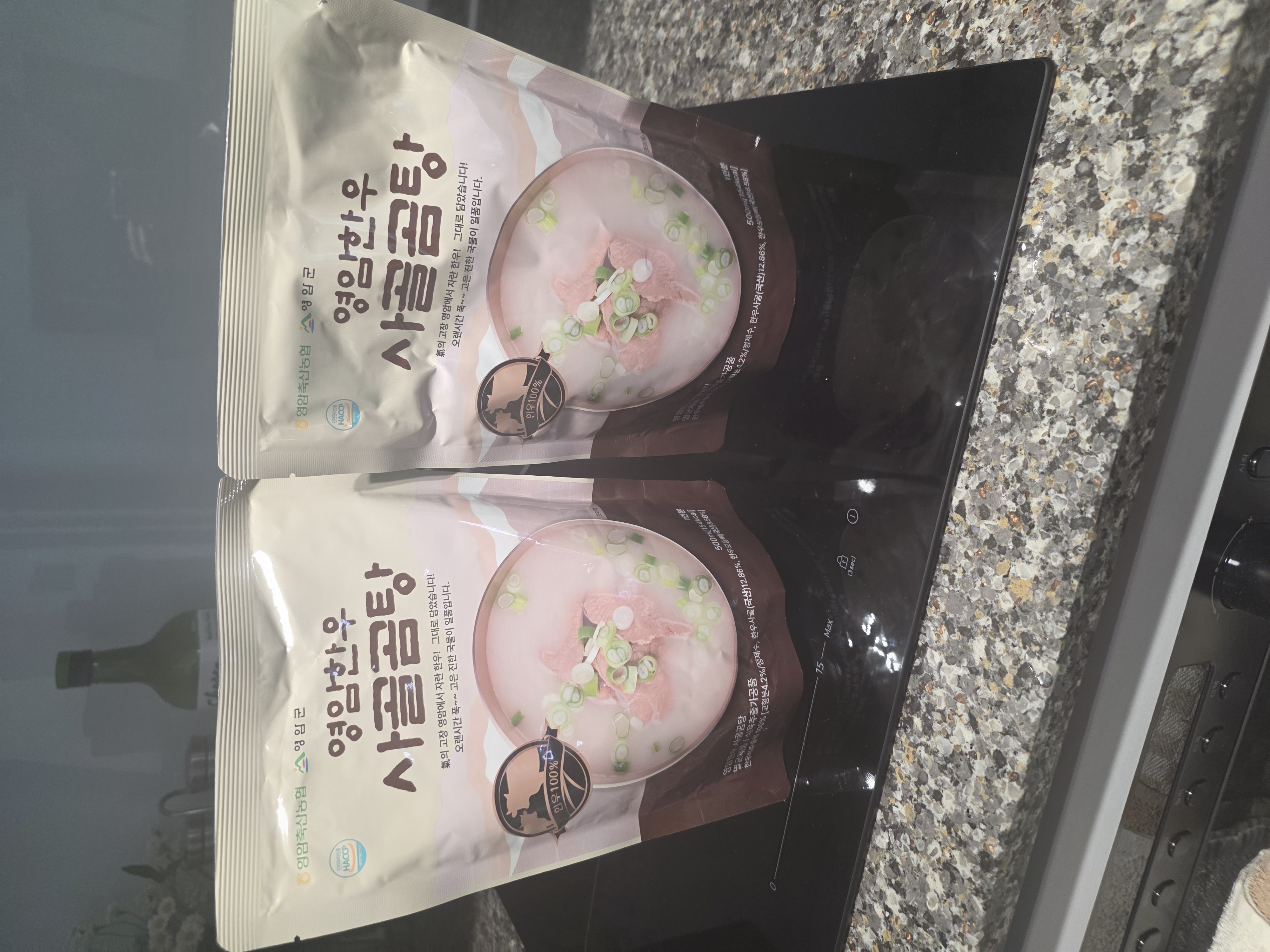 한우사골곰탕 500ml X 10팩 (1팩 추가 증정)-1