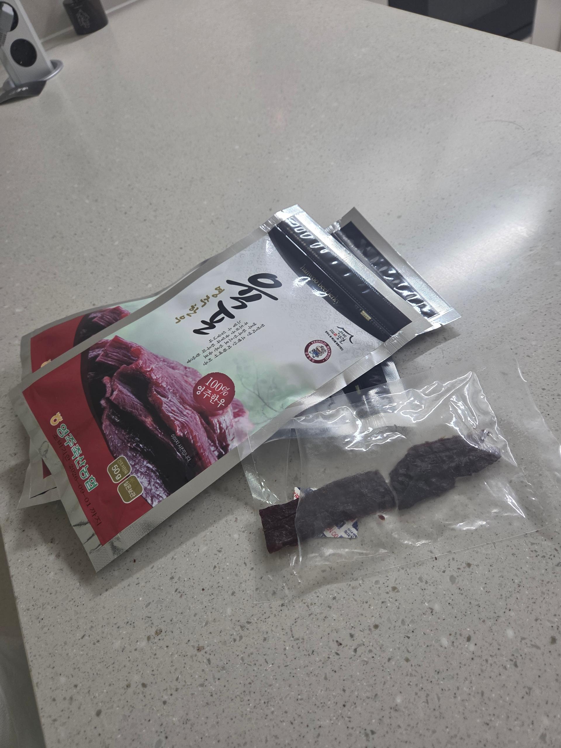 영주 한우 육포 (50g×5팩)