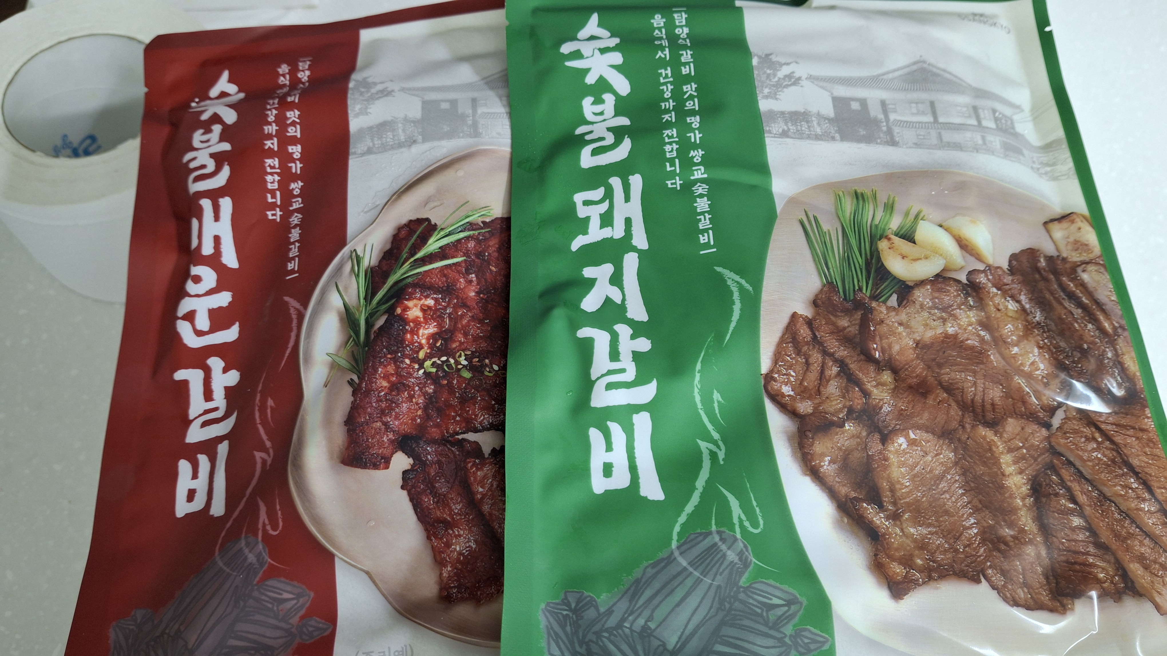 [9월한정] 쌍교숯불갈비 간편식 세트 (3팩) + 1팩 추가증정-1