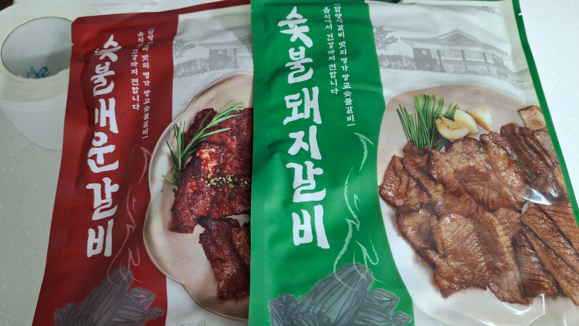 [9월한정] 쌍교숯불갈비 간편식 세트 (3팩) + 1팩 추가증정