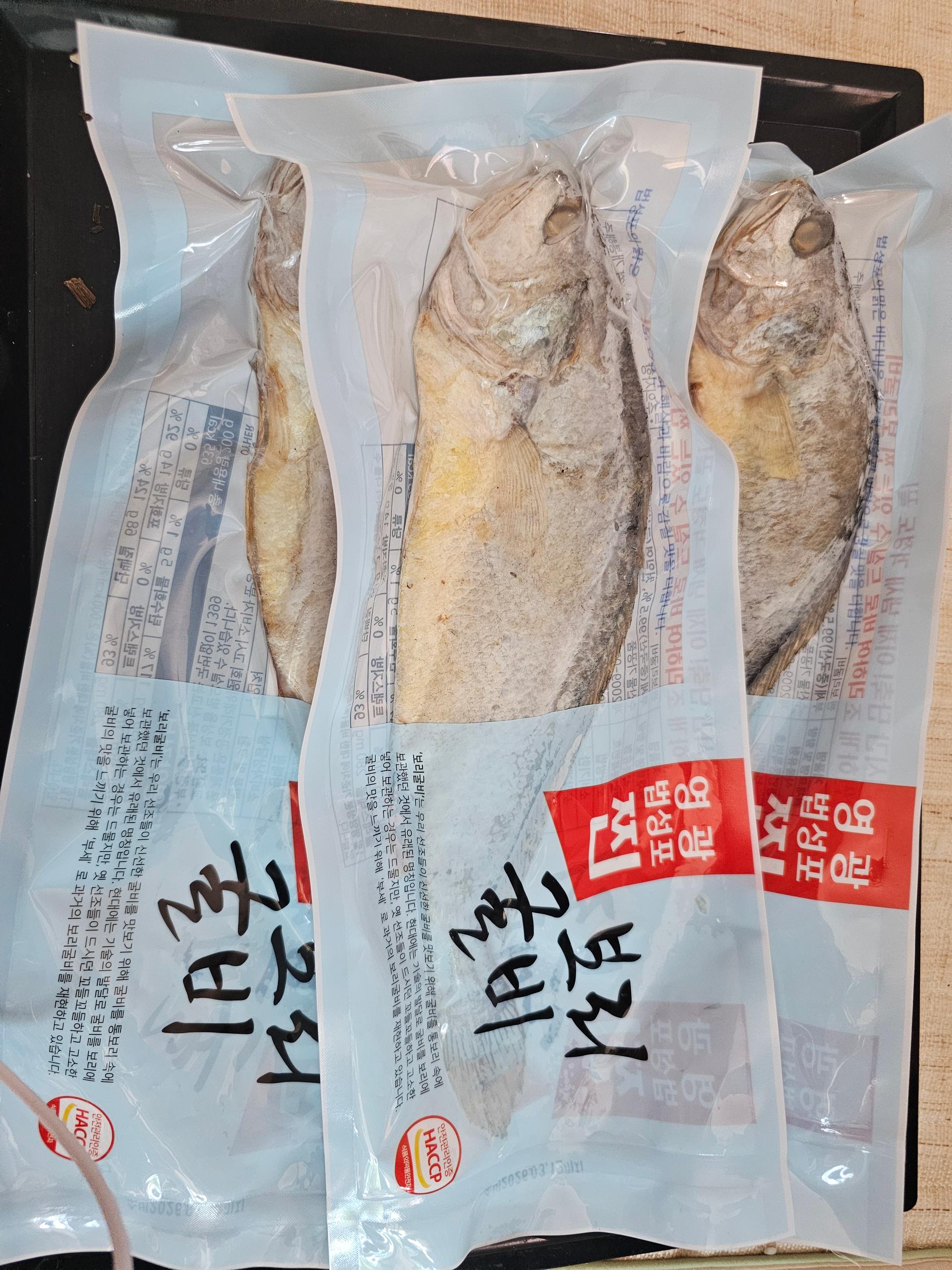 영광 전통 찐보리굴비(찐부세) 4마리 (약 760g)