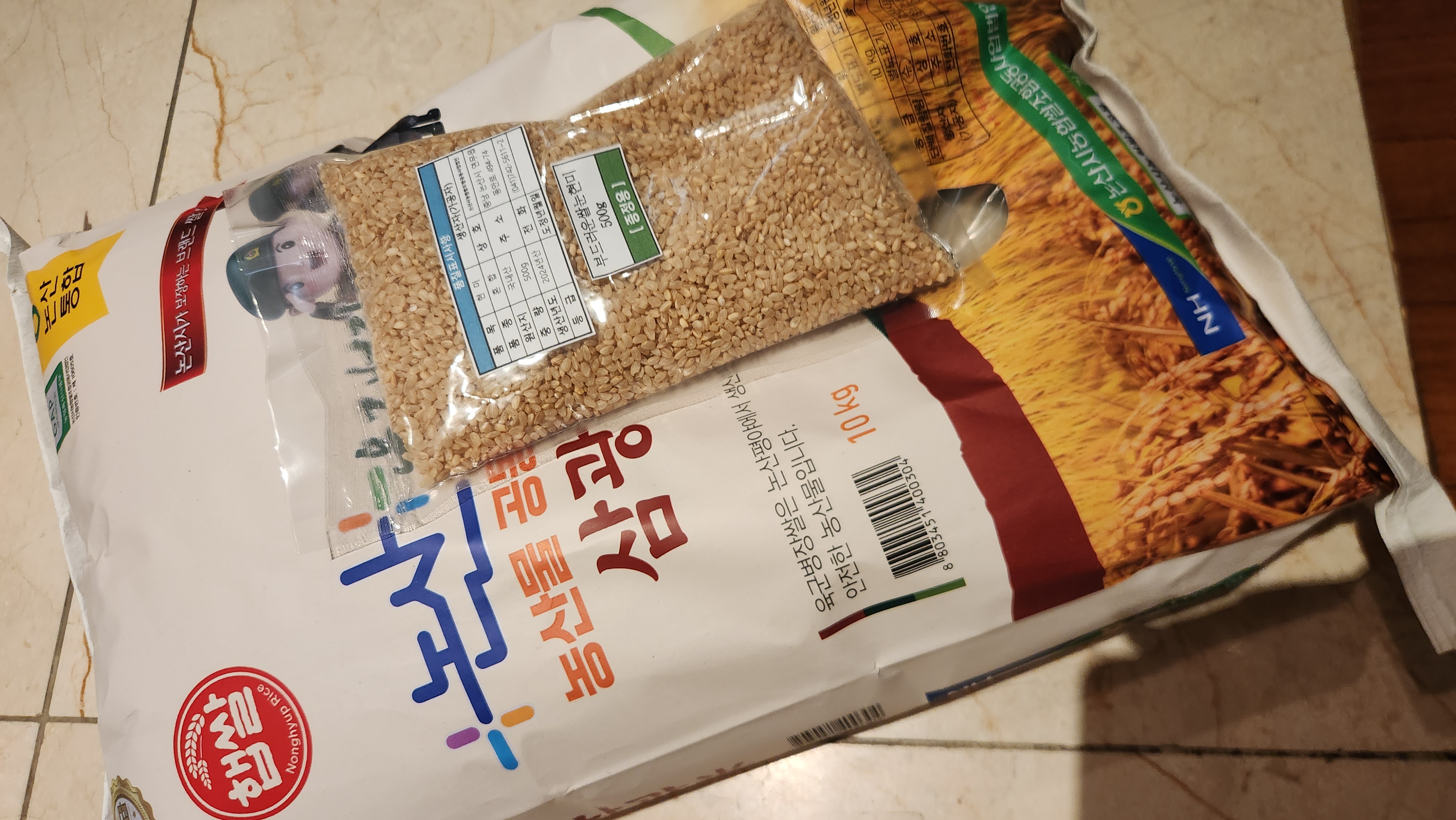 육군병장쌀 10kg + 부드러운 쌀눈현미 500g 증정-1
