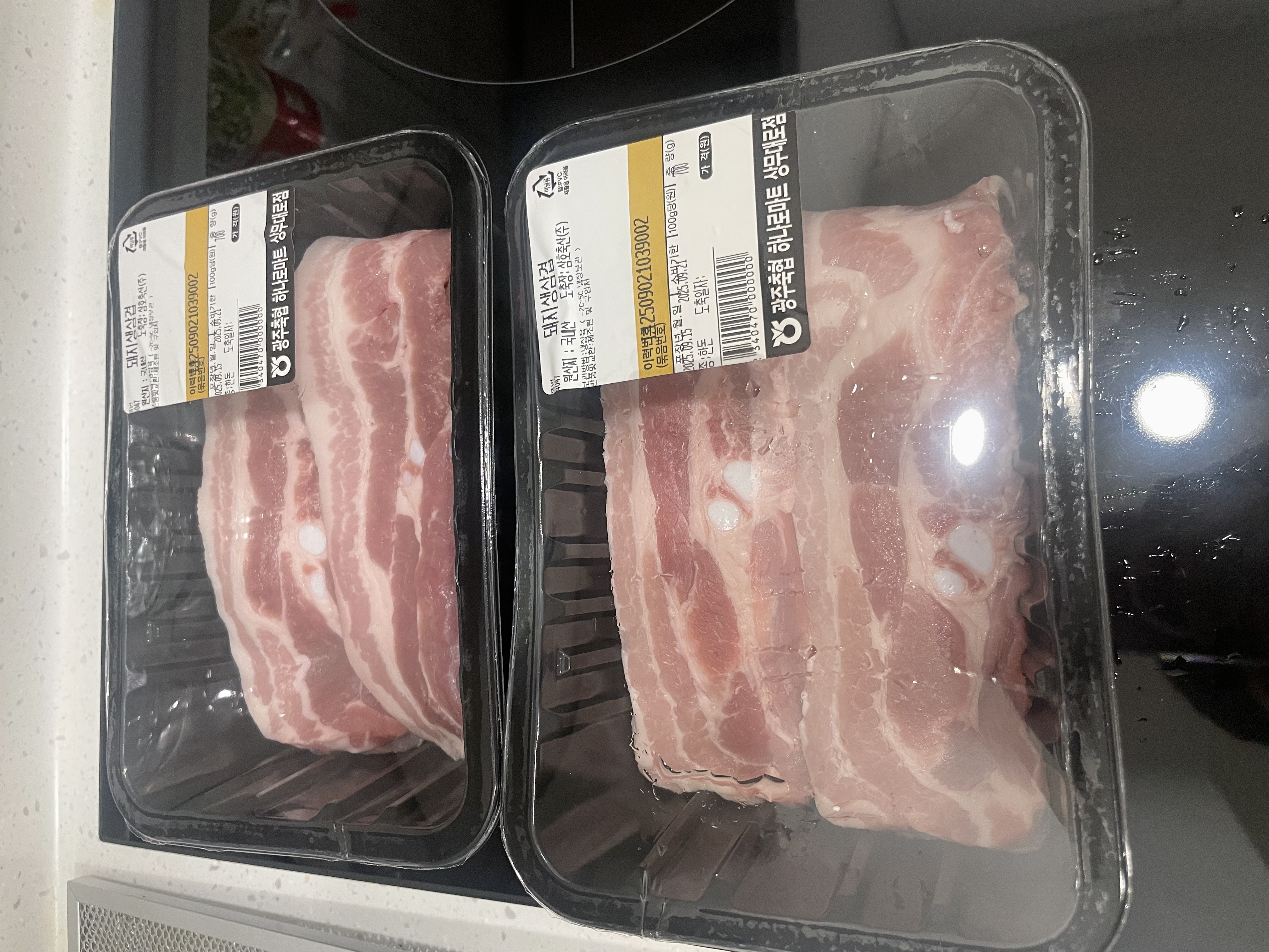 광주축협 한돈 삼겹살 1.2kg + 삼겹살 200g추가-1