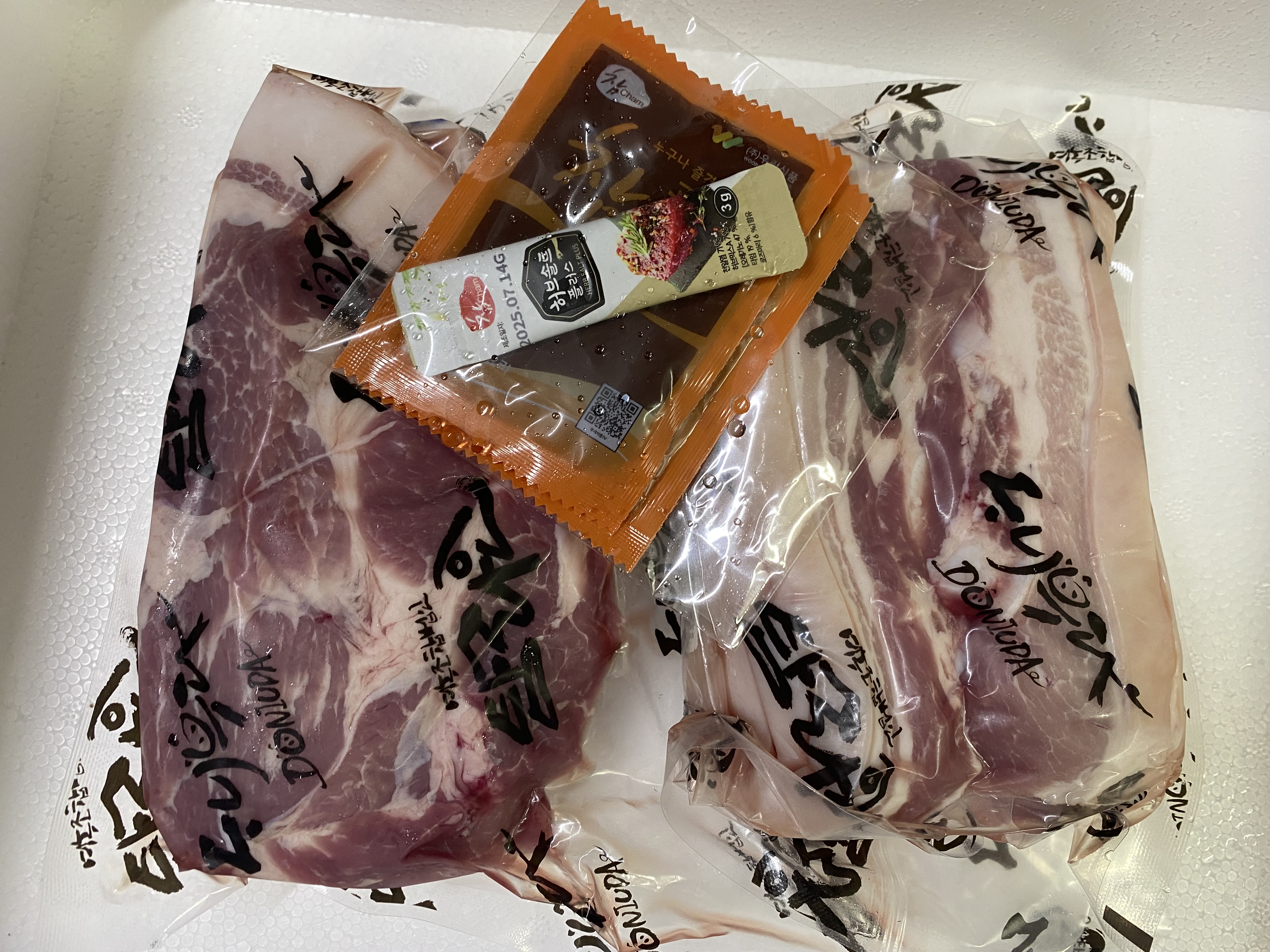 탐라인 백돼지 1Kg 선물세트+200g 증량-1