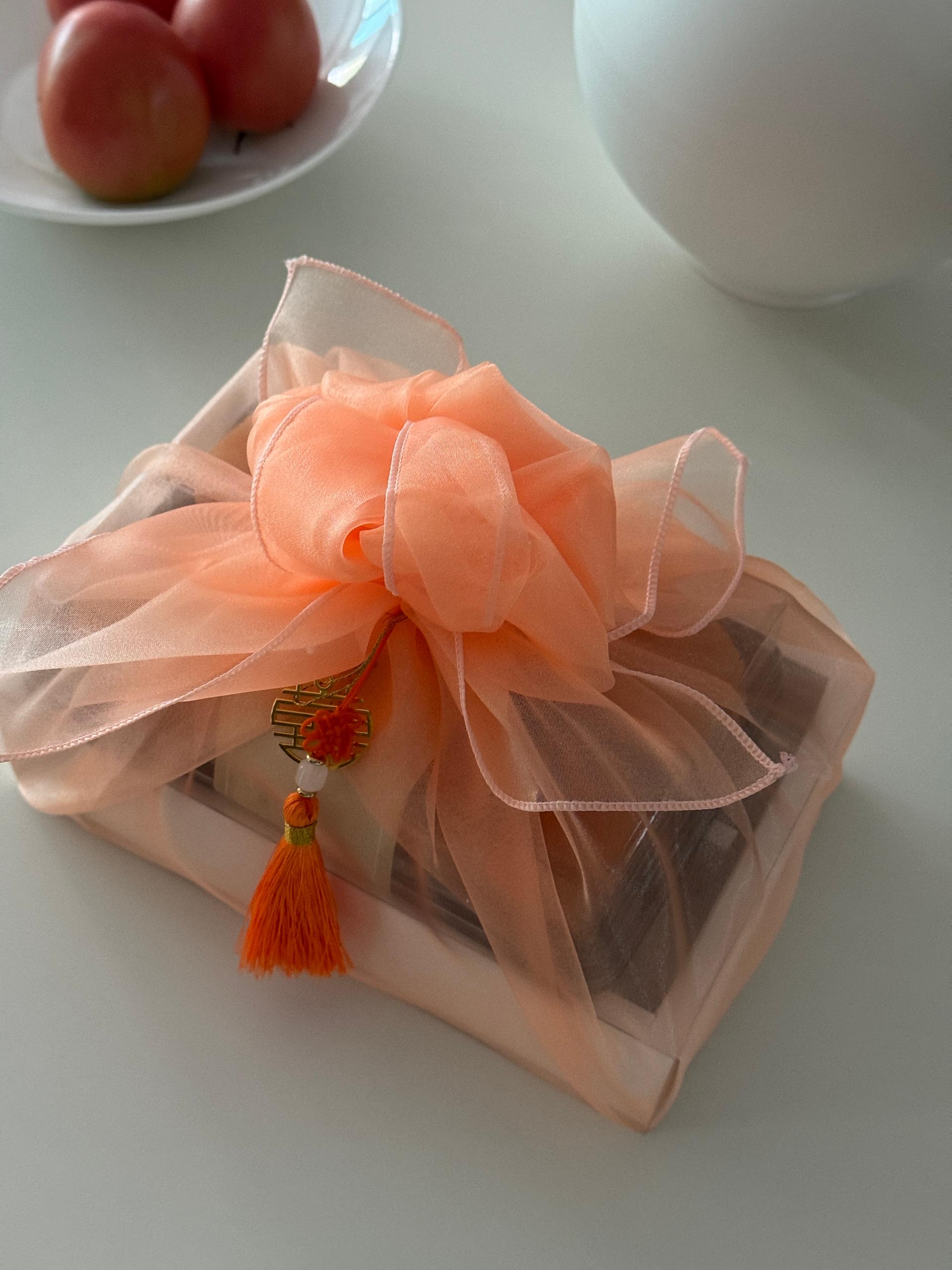 홍시반 수제모찌 선물세트(홍시모찌 3구+곶감모찌 3구+반건시 6구)