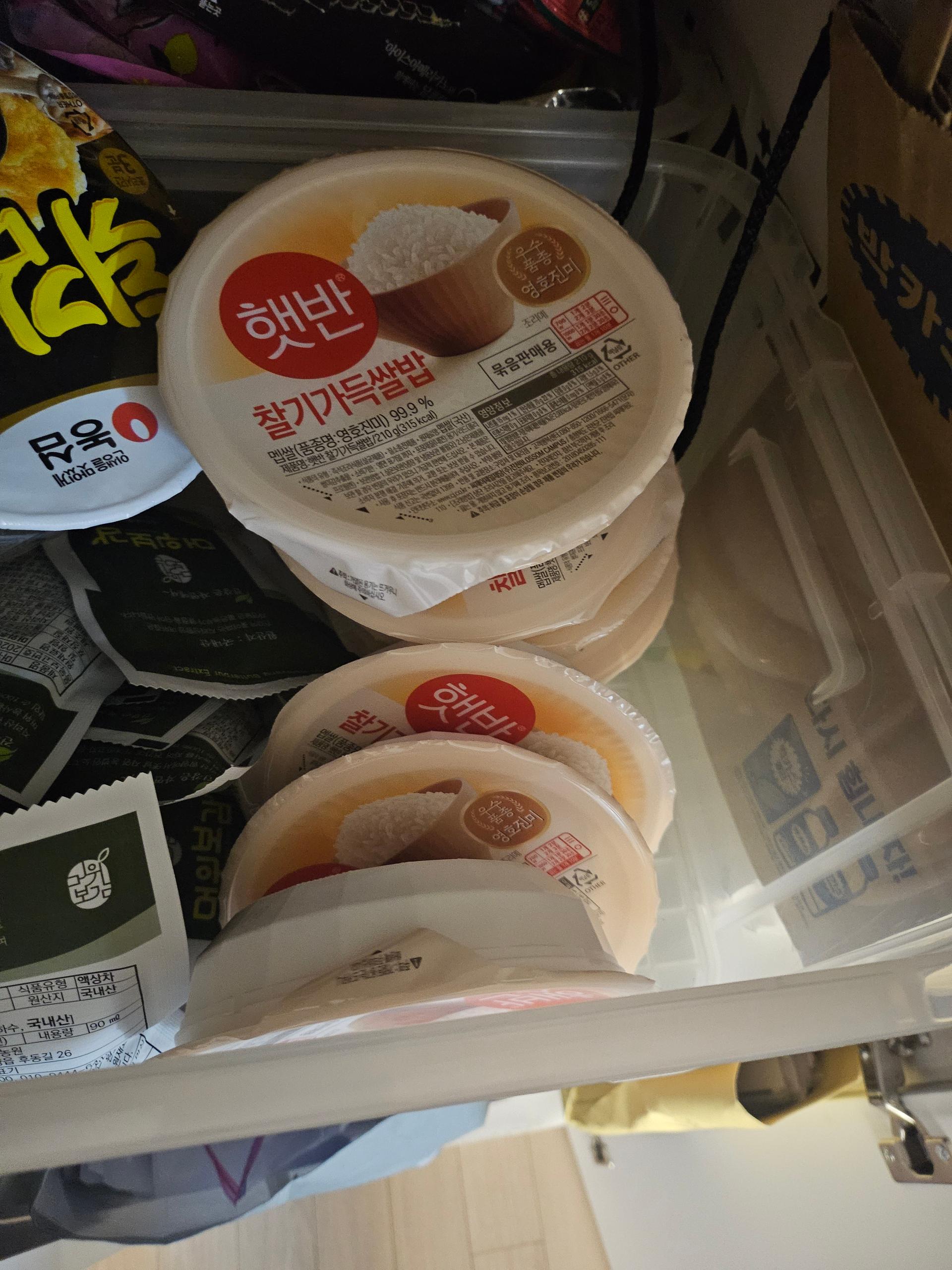 한끼든든 CJ꾸러미(햇반 210g 12개+스팸 200g 6개)