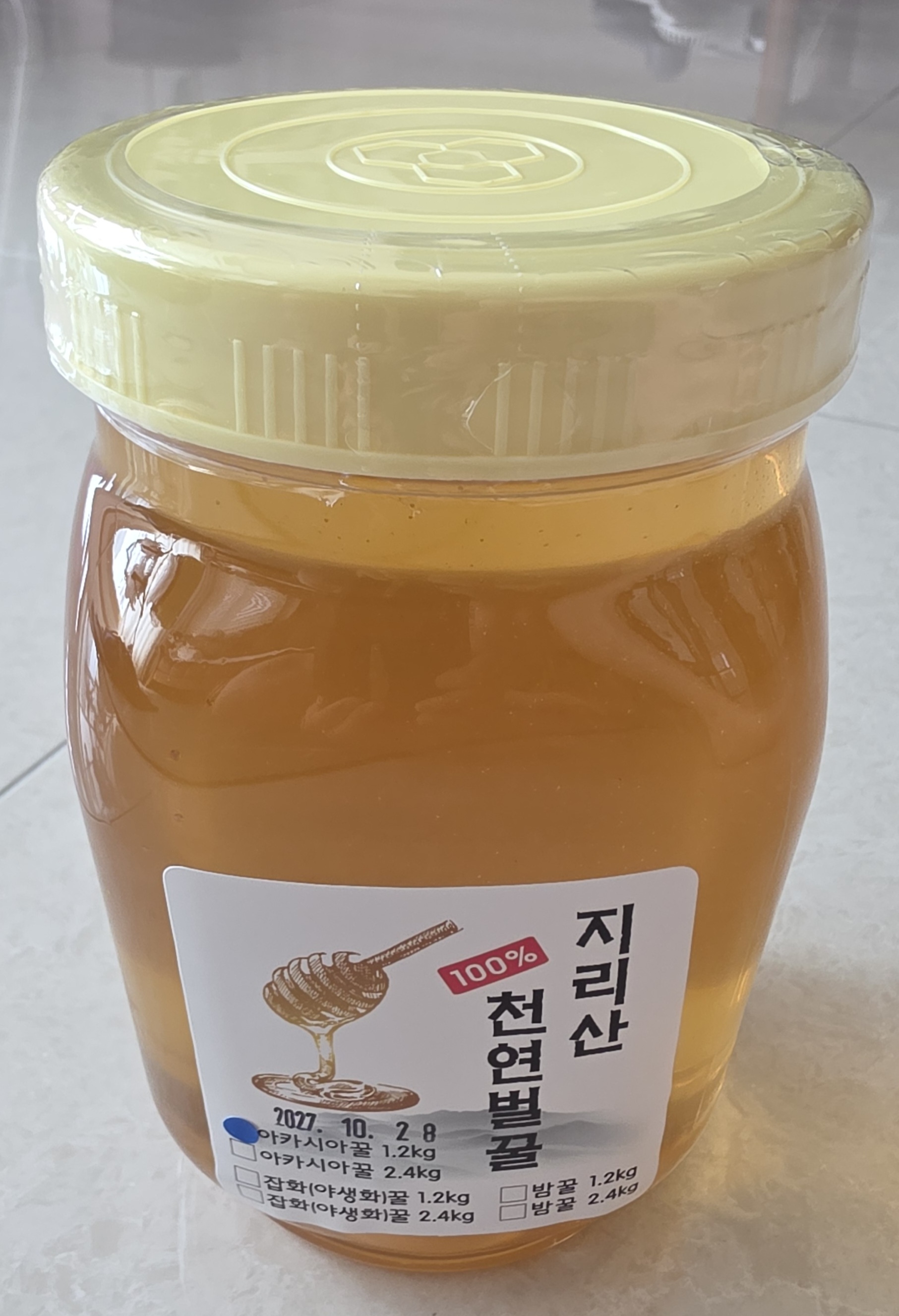 지리산 천연벌꿀 아카시아꿀/야생화꿀(잡화꿀)-2